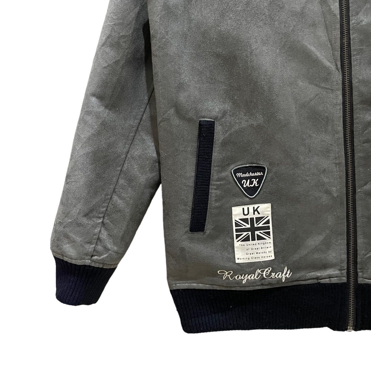 Royal Underground Madchester UK Royal Craft Hoodie Zipper Jacket Size US L / EU 52-54 / 3 - 6 Thumbnail
