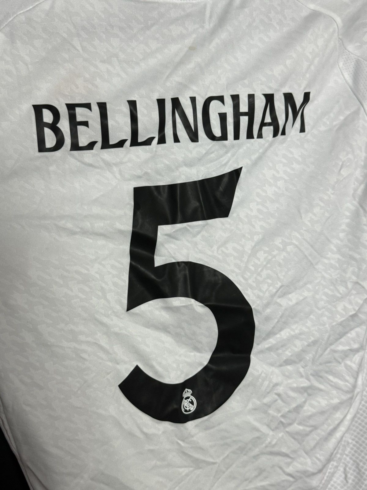 Adidas KIDS New Real Madrid 24/25 Home Bellingham Football Jersey Size US XS / EU 42 / 0 - 3 Thumbnail
