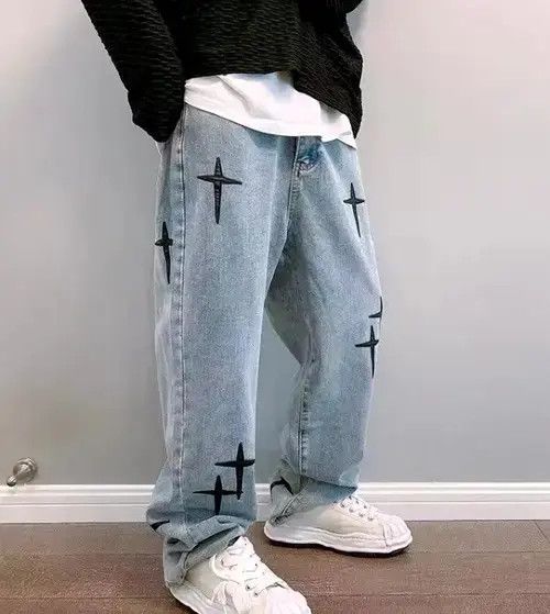 Jean Hayakawa x natsu Cross Denim Jeans Size US 37 - 1 Thumbnail