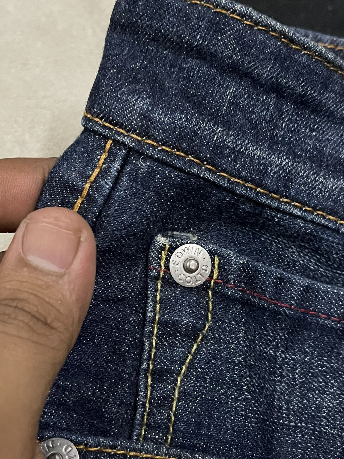 Edwin Vintage Edwin 503 Bluetrip Bootcut Denim Size US 36 / EU 52 - 5 Thumbnail