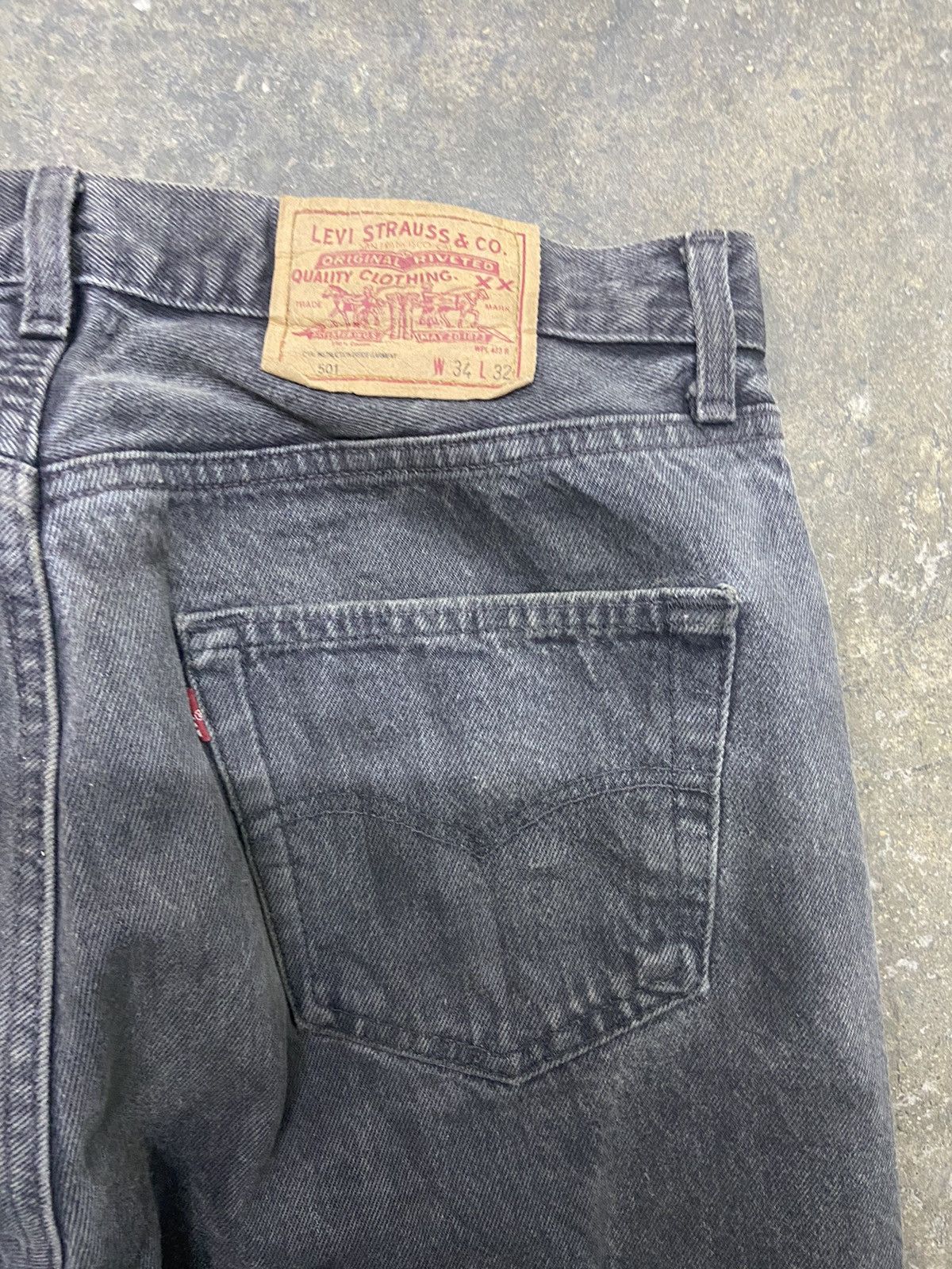 Levi's 🔥 Vintage 90s Vintage Levis jeans levis 501 size 34 Size US 34 / EU 50 - 5 Thumbnail