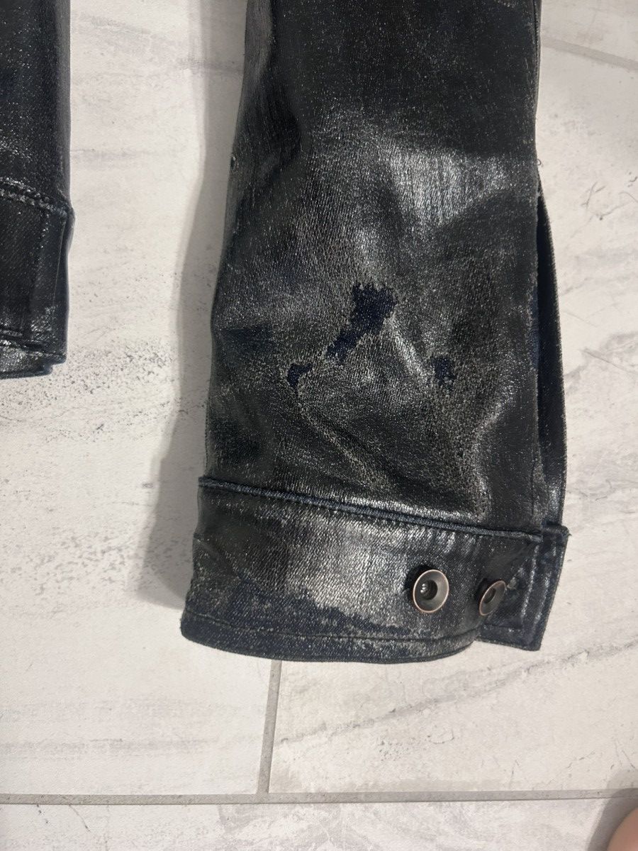 Rick Owens Rick Owens SAMPLE Heavy Wax Trucker Jacket Size US S / EU 44-46 / 1 - 8 Thumbnail