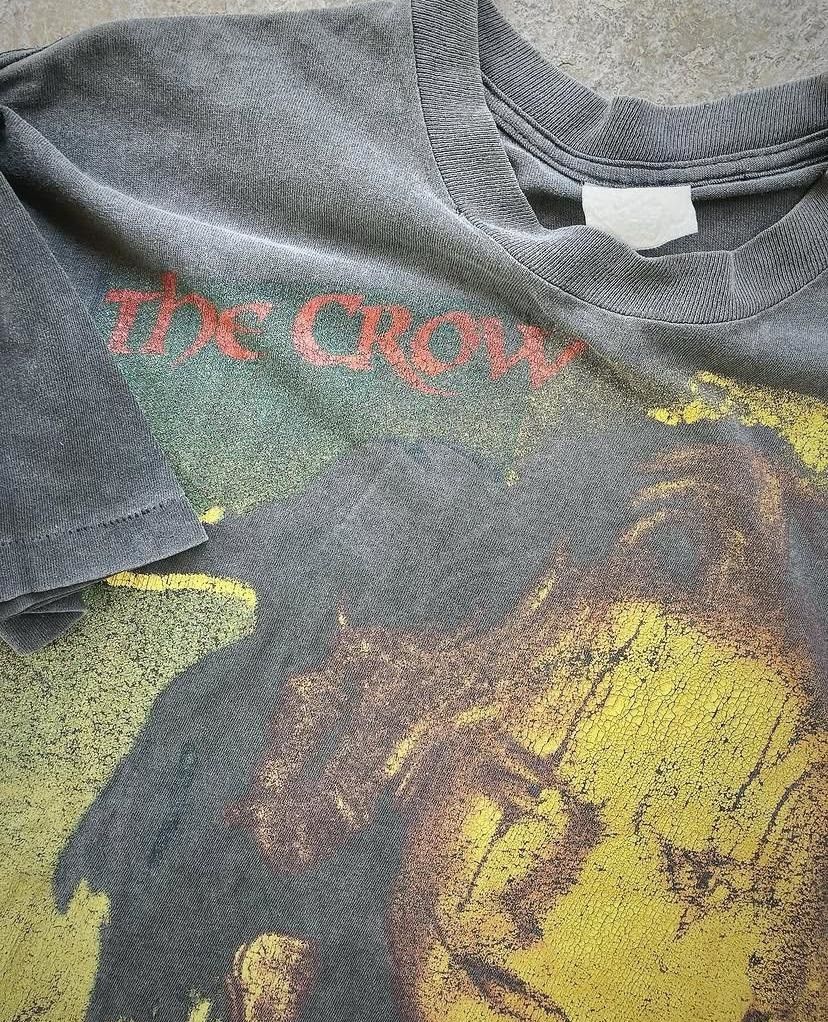 Vintage Vintage The Crow faded tee Size US XL / EU 56 / 4 - 3 Thumbnail