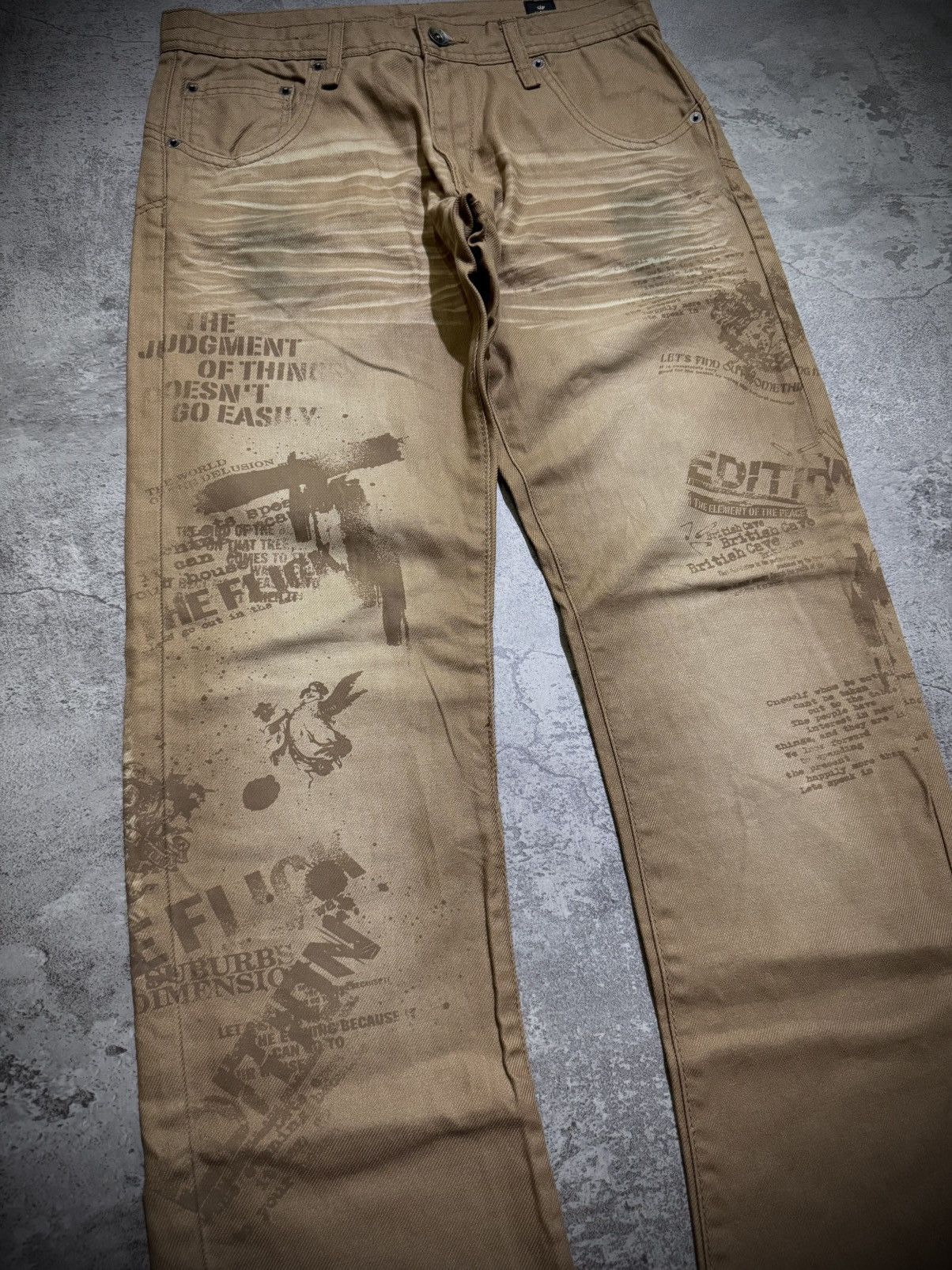 semanticdesign SEMANTICDESIGN IFSIXWASNINE STYLE FADDING BOOTCUT JEANS Size US 30 / EU 46 - 5 Thumbnail