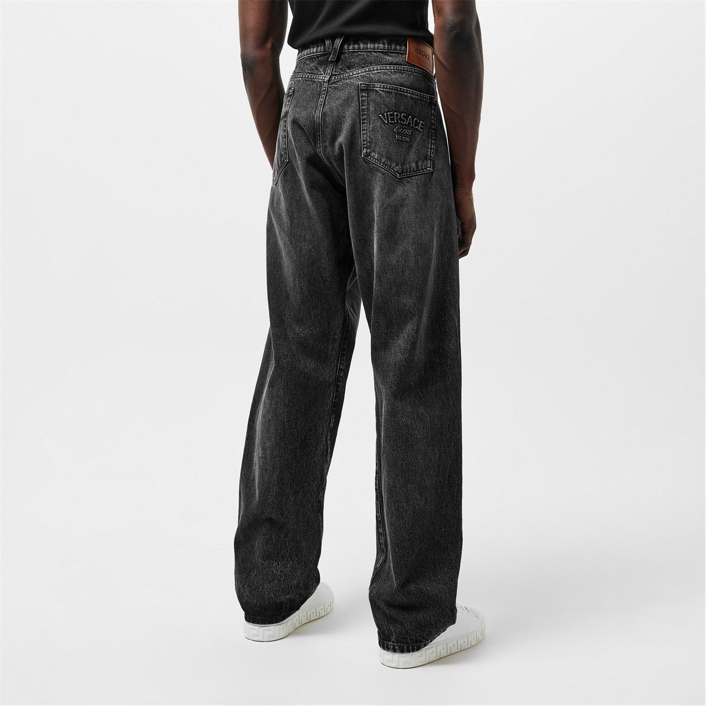 Versace o1g2r1mq0526 Slim Fit Jeans in Black Size US 34 / EU 50 - 4 Thumbnail