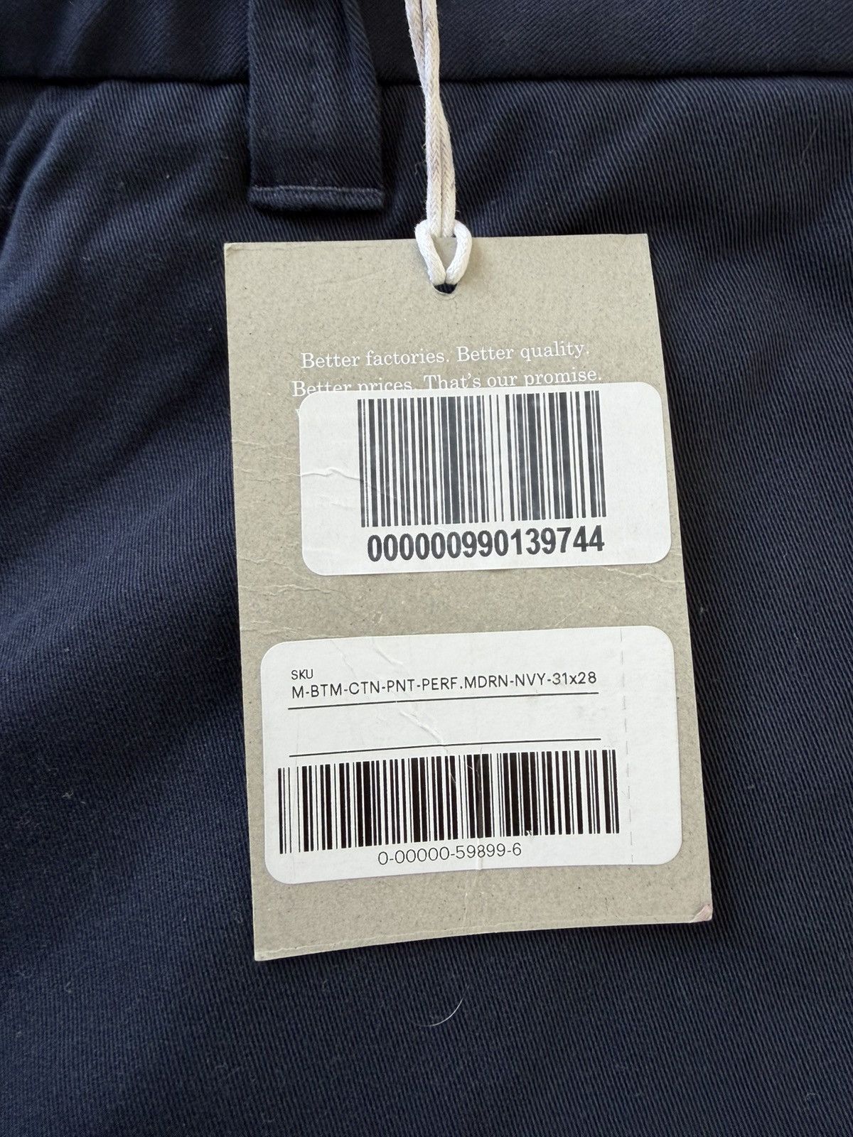 Everlane Navy Everlane Pants 31x28 Size US 31 - 4 Thumbnail