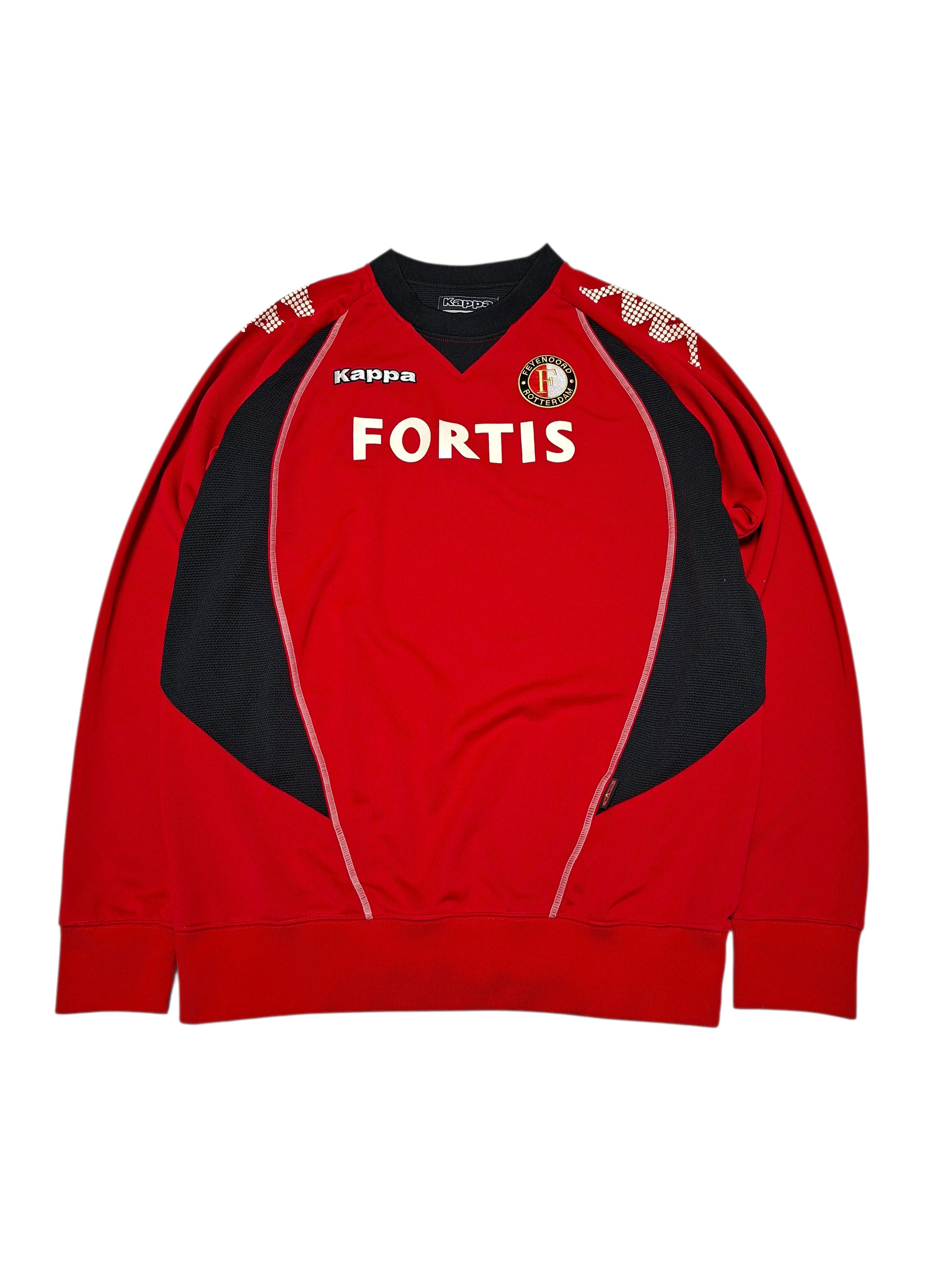 Kappa FEYENOORD KAPPA VINTAGE 2008/2009 SOCCER TRAINING SWEATSHIRT Size US XXL / EU 58 / 5 - 1 Thumbnail