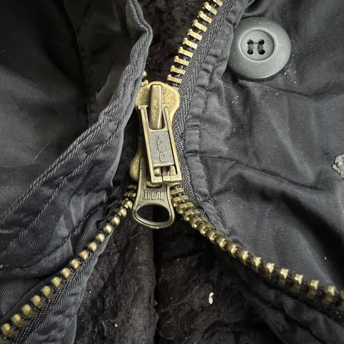 14th Addiction 2000s Moussy Apocalypse Style Fur Hooded Bomber Jacket Size US M / EU 48-50 / 2 - 9 Thumbnail