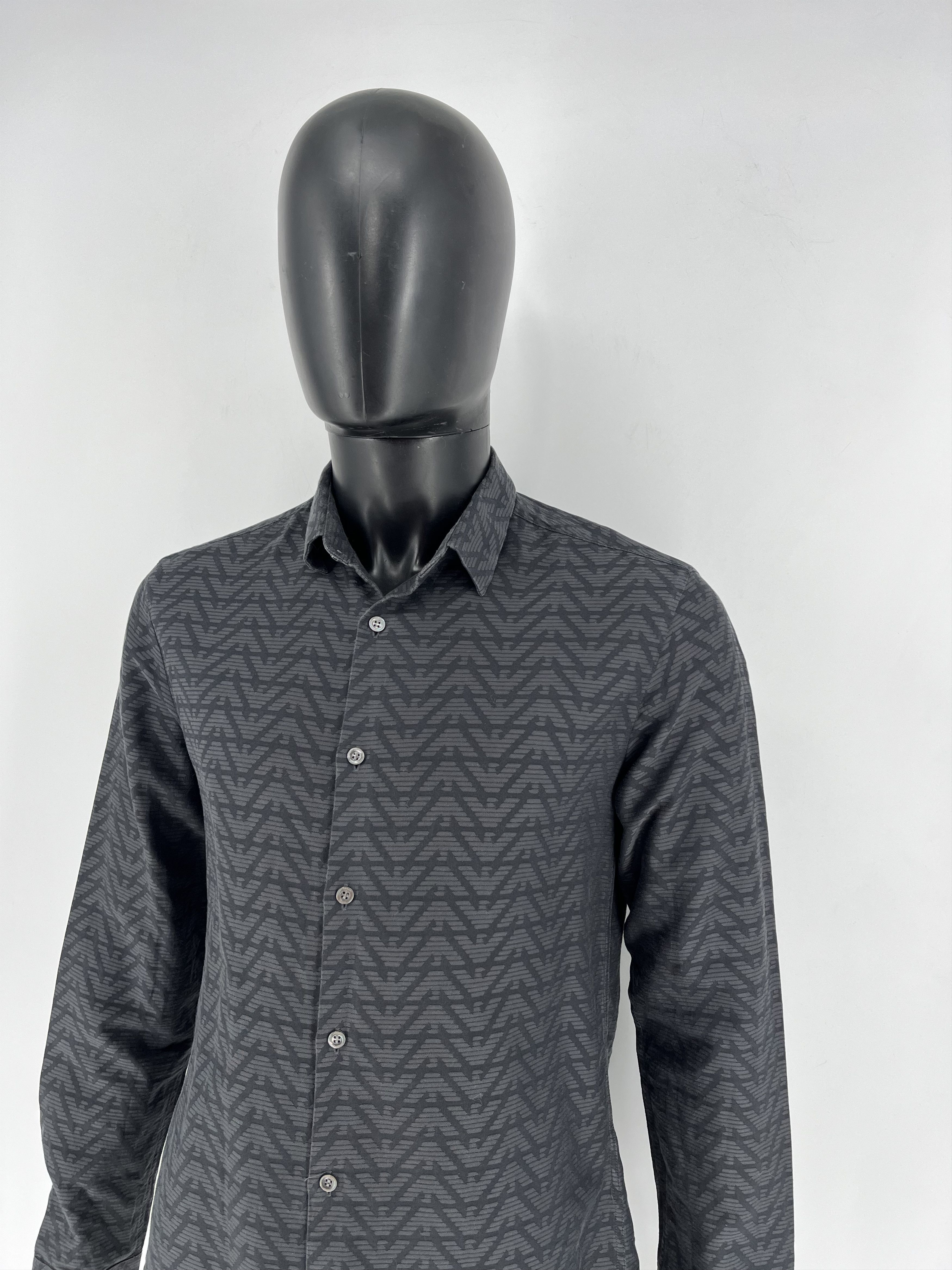 Giorgio Armani × Vintage Vintage Shirt Armani Collezioni JEANS Size XL Rare Size US L / EU 52-54 / 3 - 4 Thumbnail
