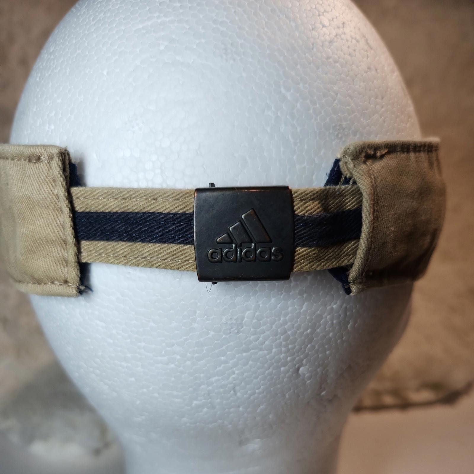 Adidas Adidas Visor Hat Cap Climate Beige Adjust Embroidered Golf Size ONE SIZE - 4 Thumbnail