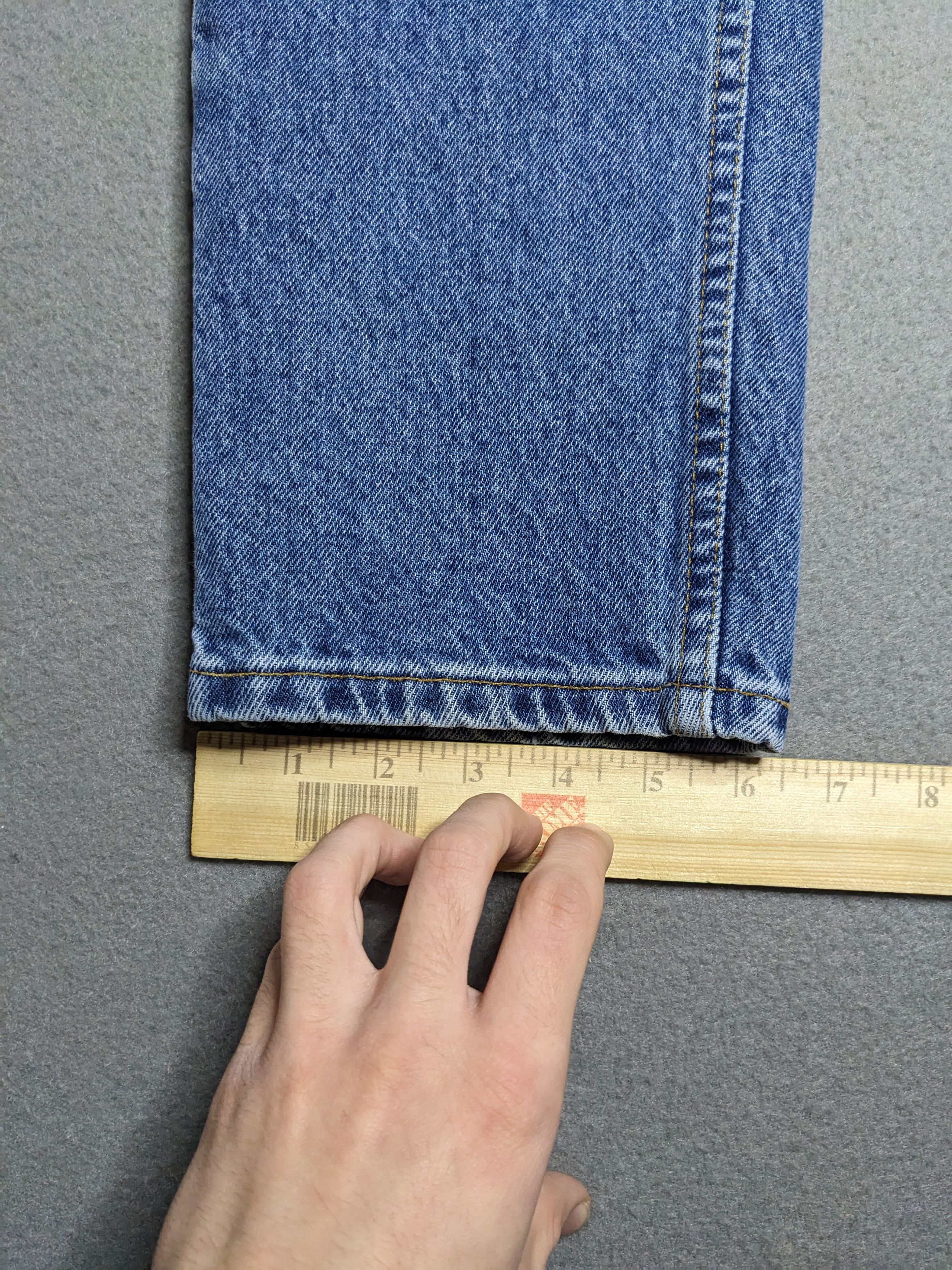 Levi's VINTAGE 90s Levis 550 Orange Tab Jeans High Rise Denim Size 29" - 13 Thumbnail