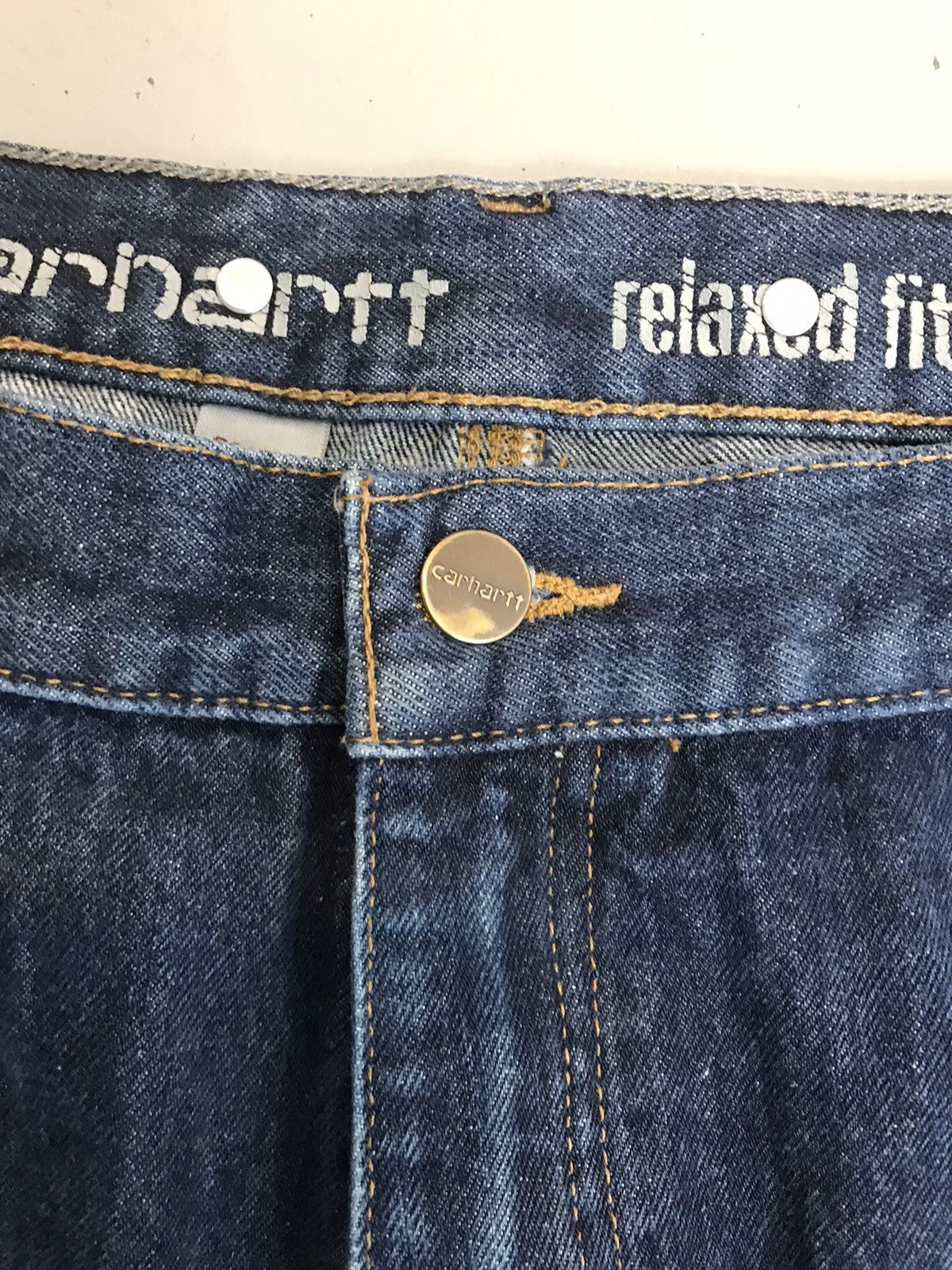 Carhartt × Vintage Vintage Carhartt double knee 103890 l10 denim Size US 36 / EU 52 - 3 Thumbnail