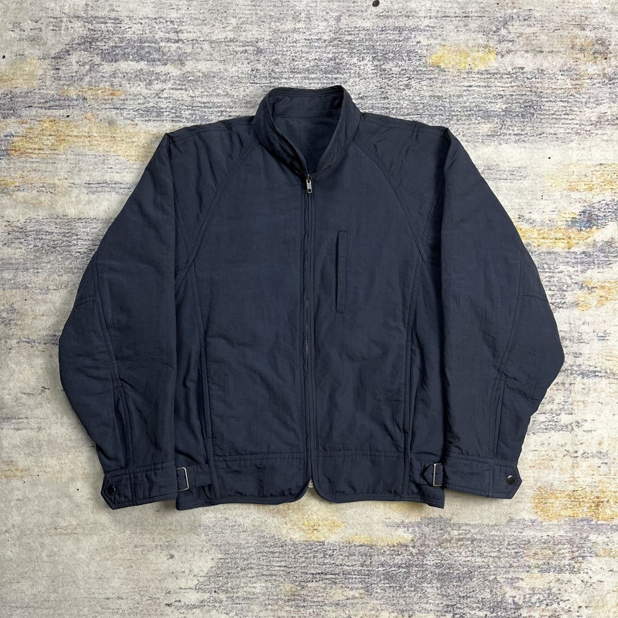 Issey Miyake Vintage 80s Issey Miyake Men Aw 83 nylon bomber jacket Size US M / EU 48-50 / 2 - 1 Thumbnail