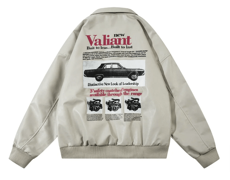 Japanese Brand × Vintage "Car Pattern-M" Leather Jacket Size US M / EU 48-50 / 2 - 1 Thumbnail