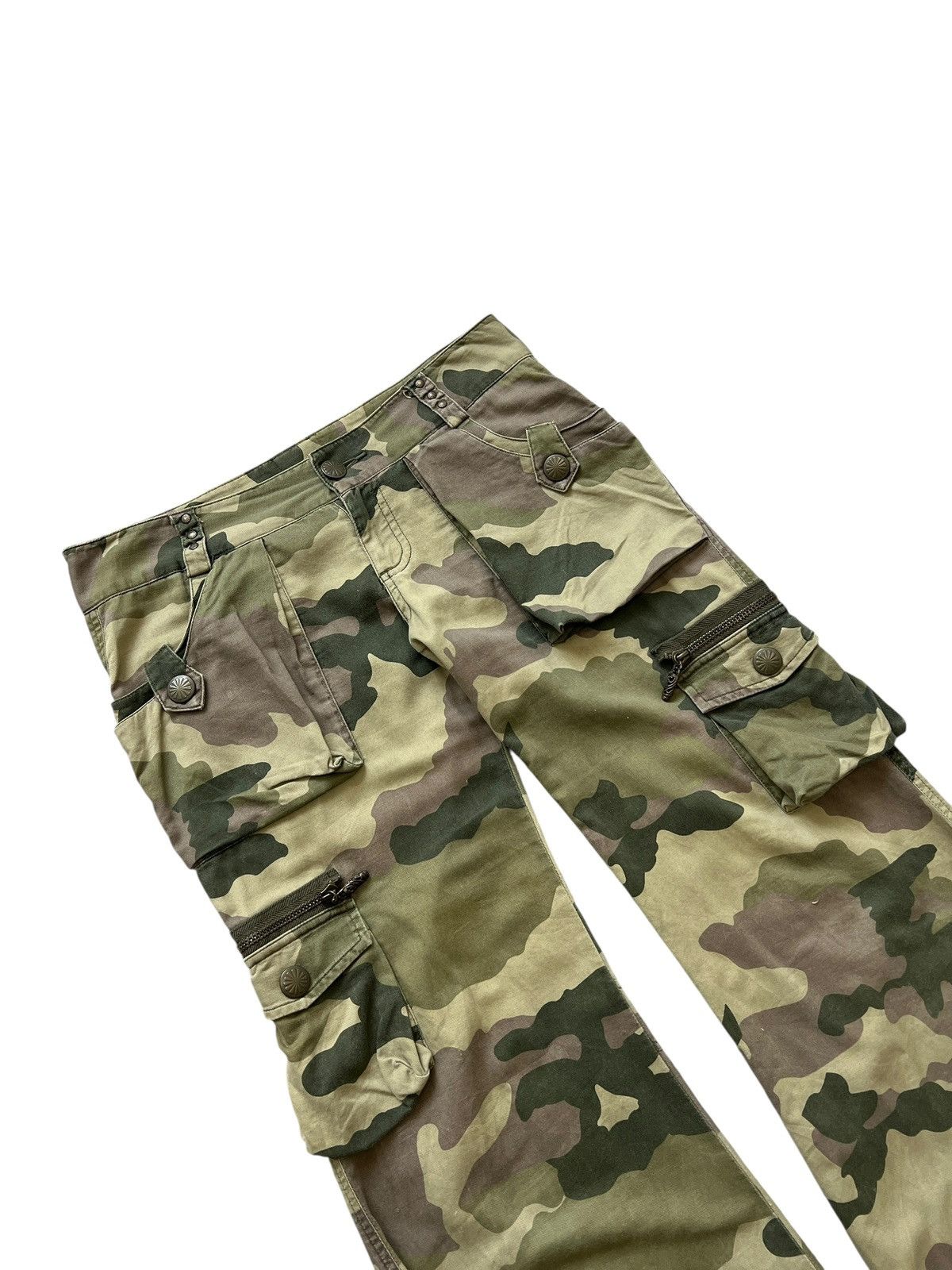 SLY Sly 🇯🇵 Camo Hybrid Cargo Pants Size 31" - 4 Thumbnail