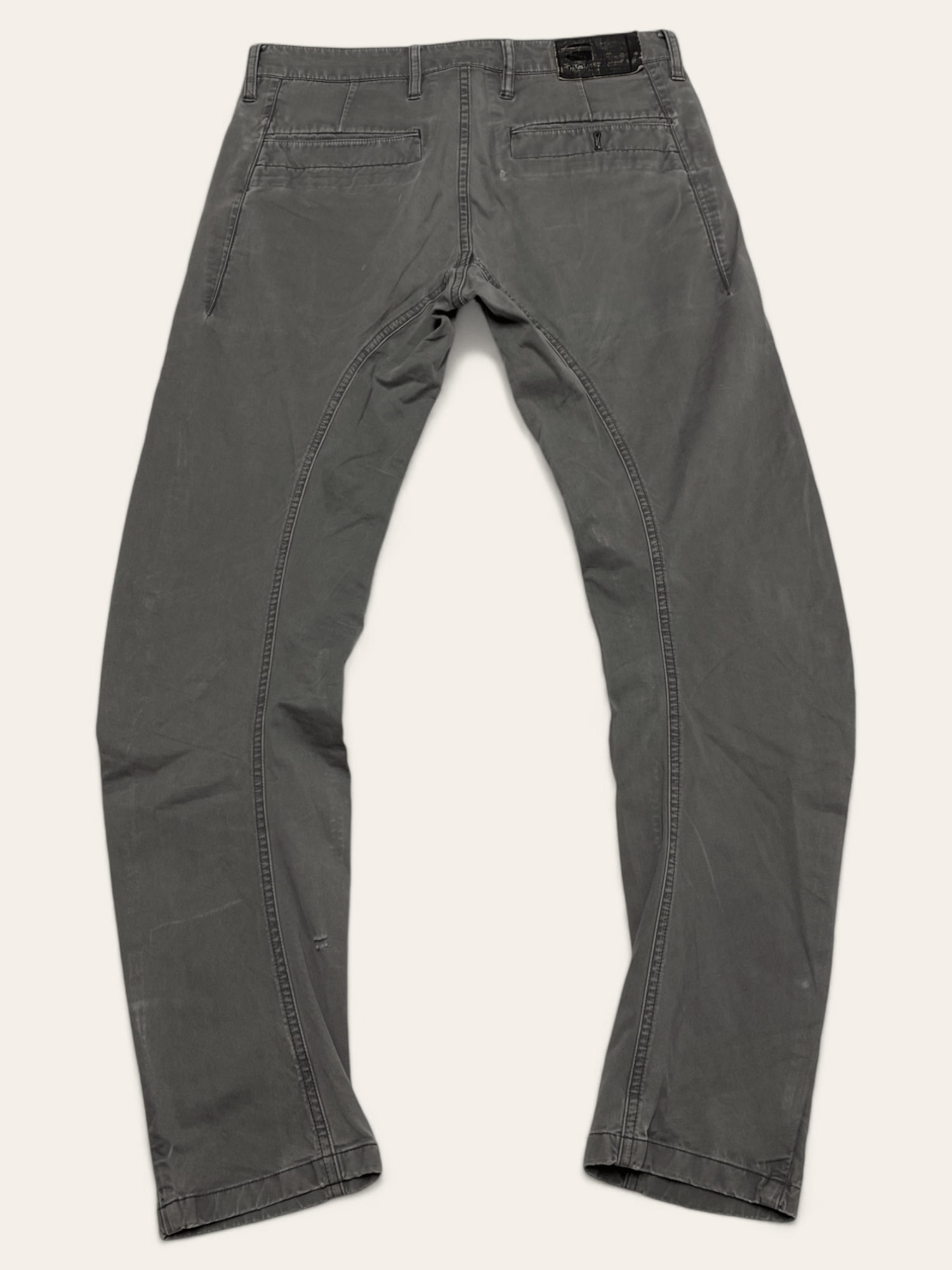 G-Star Vintage G STAR RAW Grey Washed Pants Jeans J Cut Y2k Size US 33 - 11 Thumbnail