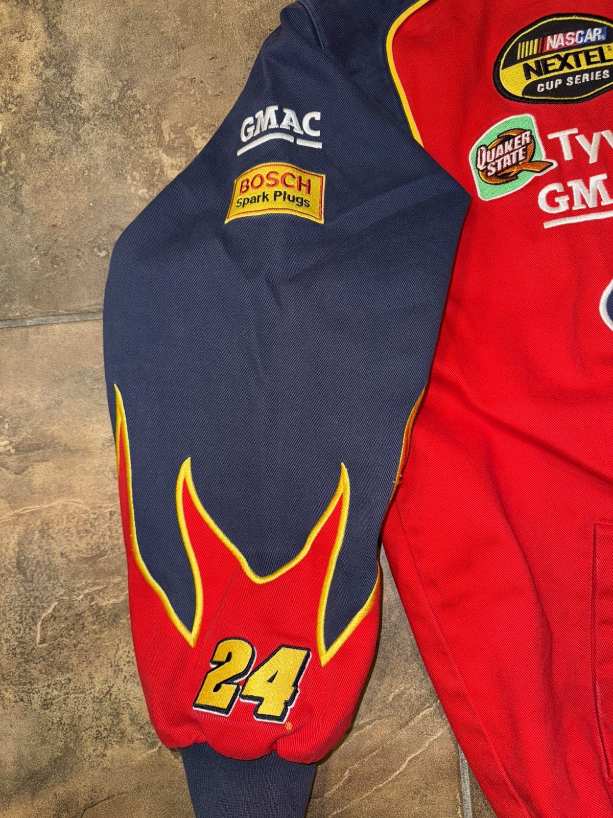 NASCAR Vintage NASCAR Jeff Gordon Racing Jacket Size US XXL / EU 58 / 5 - 3 Thumbnail