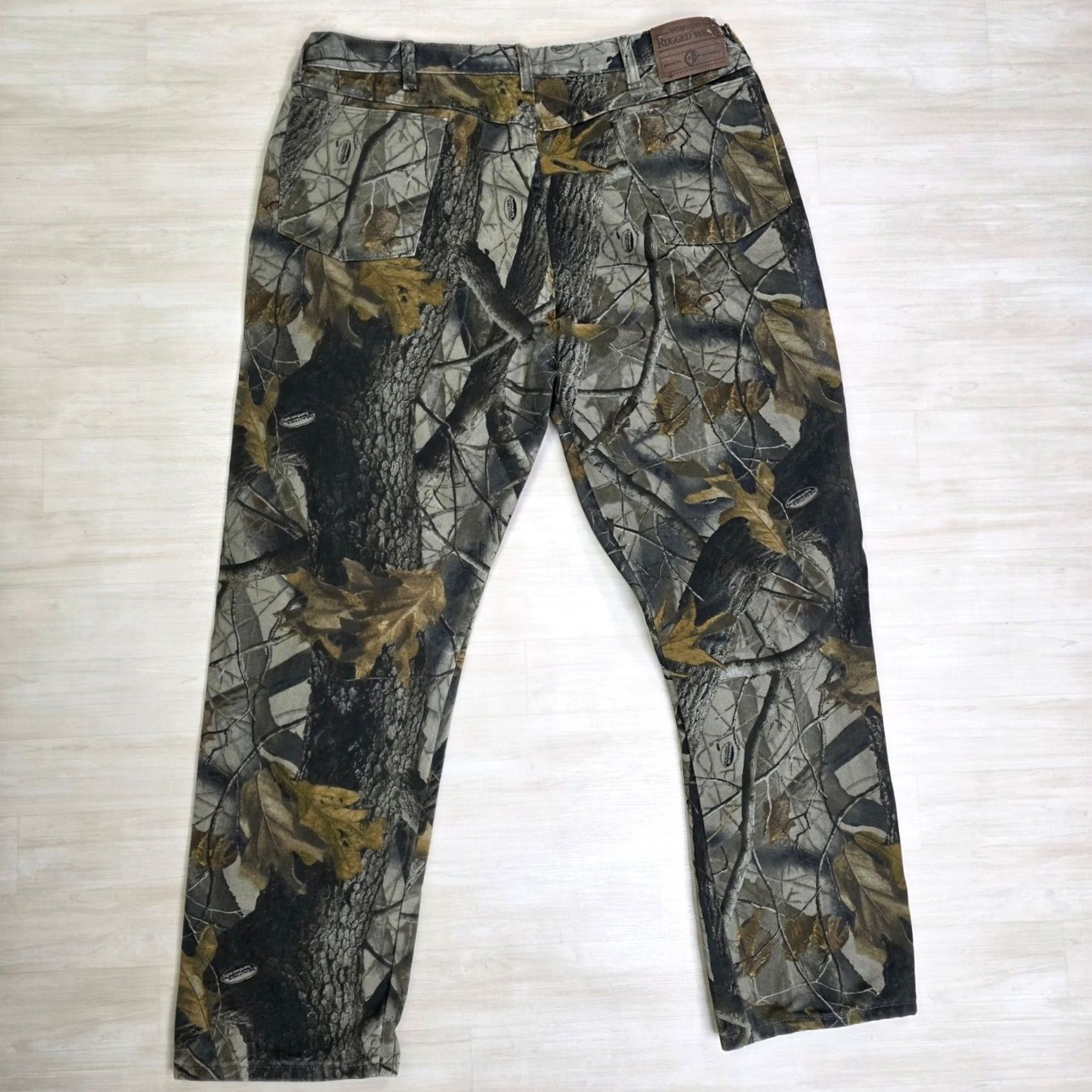 Wrangler Wrangler Pants Mens 36 Green Rugged Wear Real Tree Camo Men Outdoor Hunting Size Size US 36 / EU 52 - 2 Thumbnail