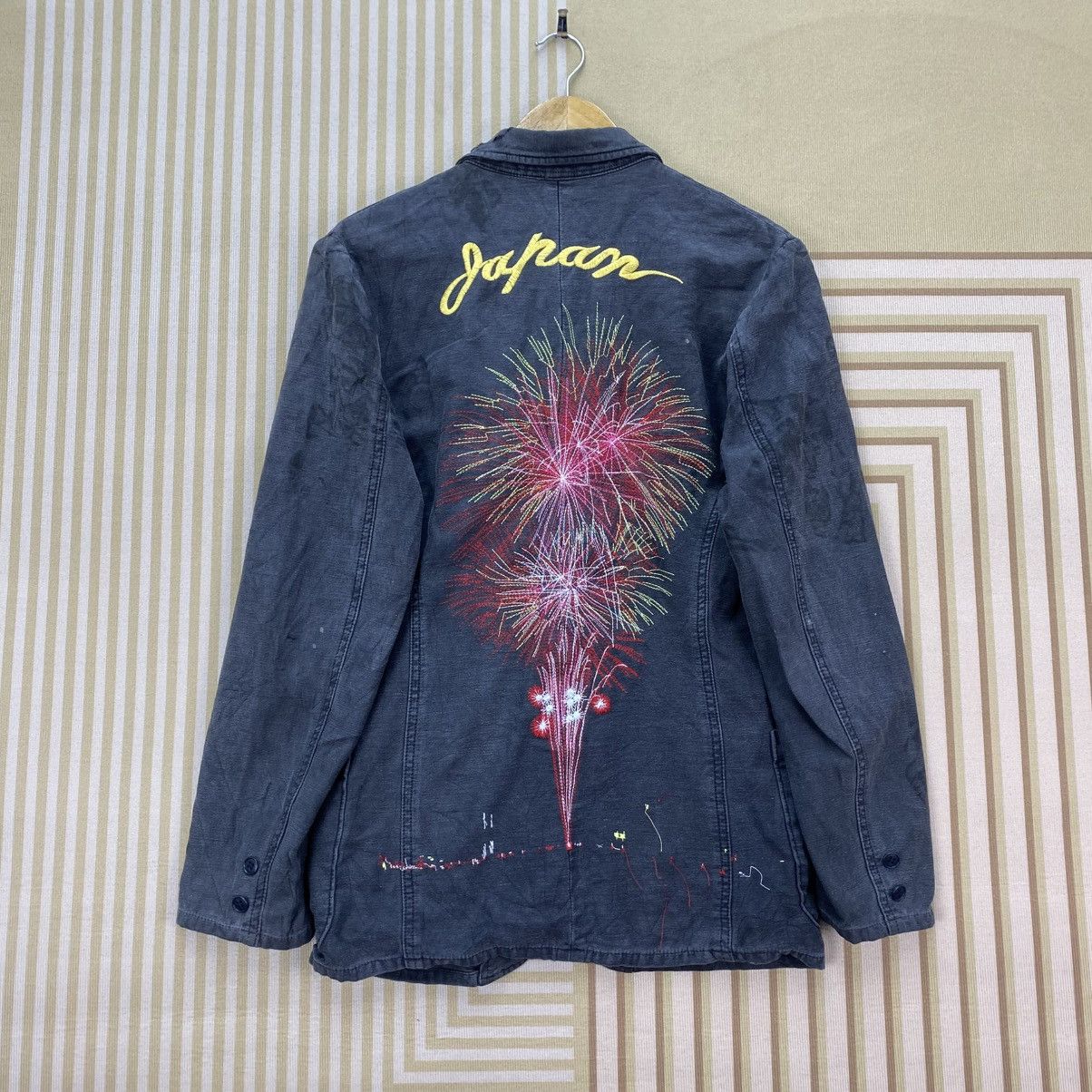 Japanese Brand 🫶Vintage Embroidered Firework Jacket Size US M / EU 48-50 / 2 - 1 Thumbnail