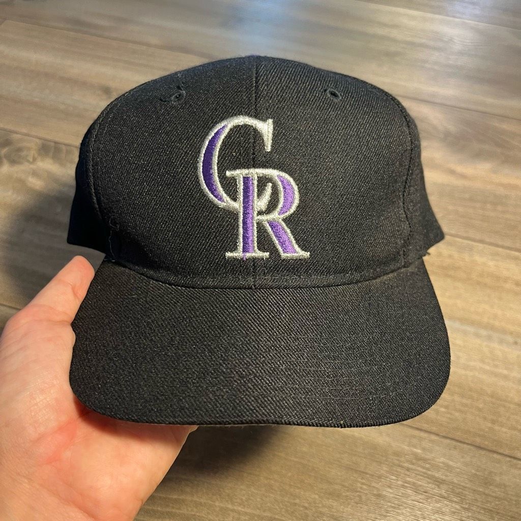MLB Colorado Rockies MLB Black Athletic SnapBack Hat Size ONE SIZE - 1 Thumbnail