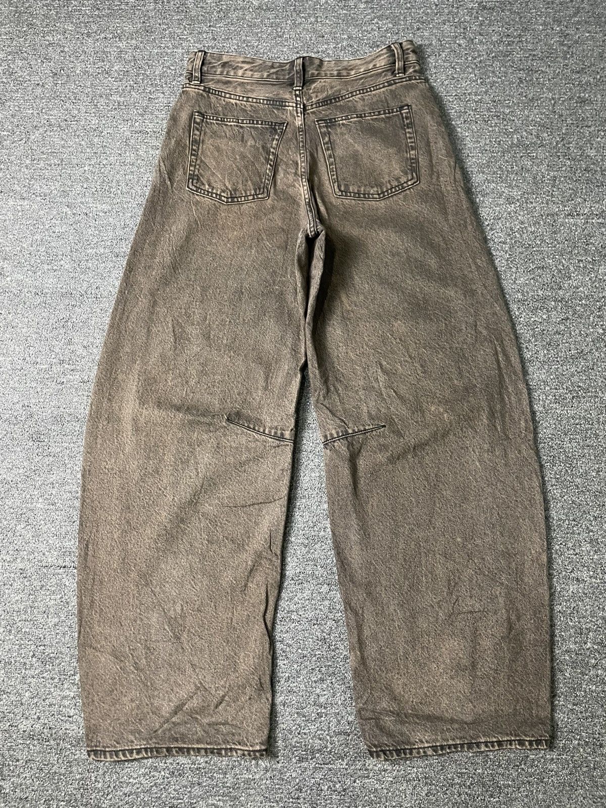 GU × Japanese Brand × Vintage Vintage GU Japanese Brand Barrel Leg Jeans (133) Size US 29 - 16 Thumbnail
