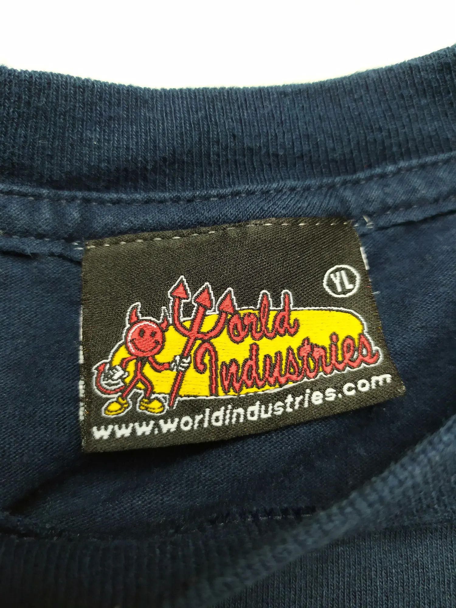 Shorty's Skateboards World Industries 3:16 T-shirt Navi Print drop Size US XS / EU 42 / 0 - 5 Thumbnail
