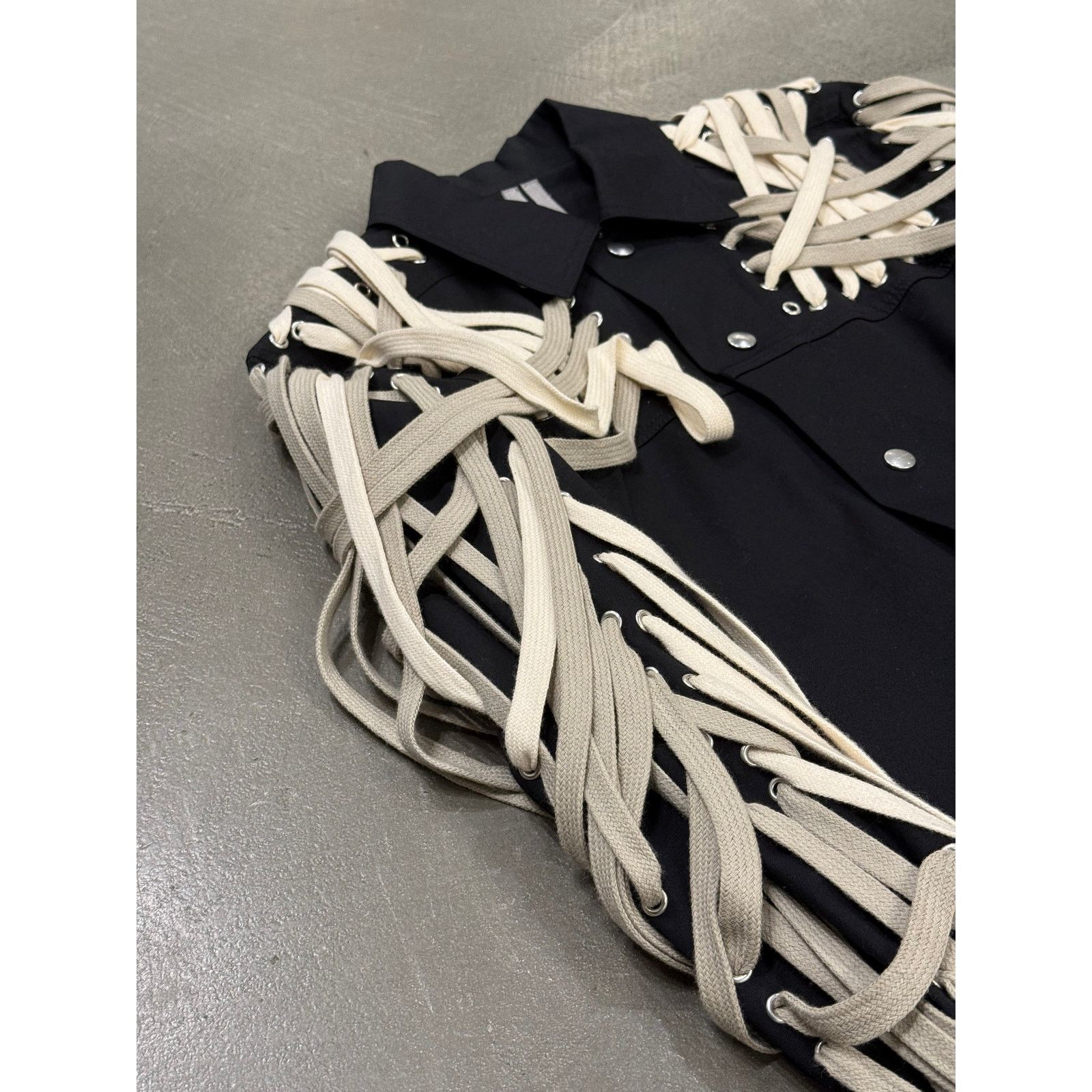 Rick Owens S/S2020 Rick Owens "Tecuatl" Megalace worker jacket Size S / US 4 / IT 40 - 5 Thumbnail