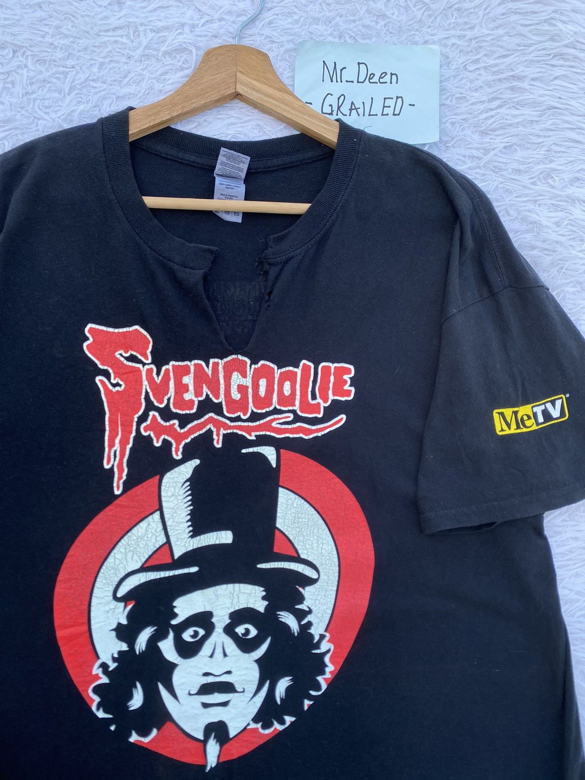 Vintage Vintage Svengoolie American Hosted Horror Movie T shirt Size US XL / EU 56 / 4 - 6 Thumbnail
