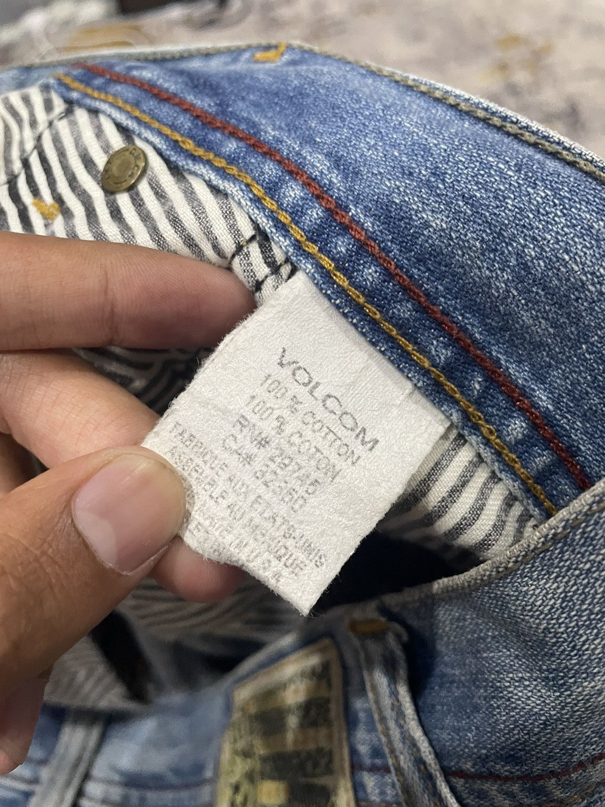 Vintage × Volcom 🔥🔥VINTAGE ERGO JEANS🔥🔥 Size US 32 / EU 48 - 9 Thumbnail