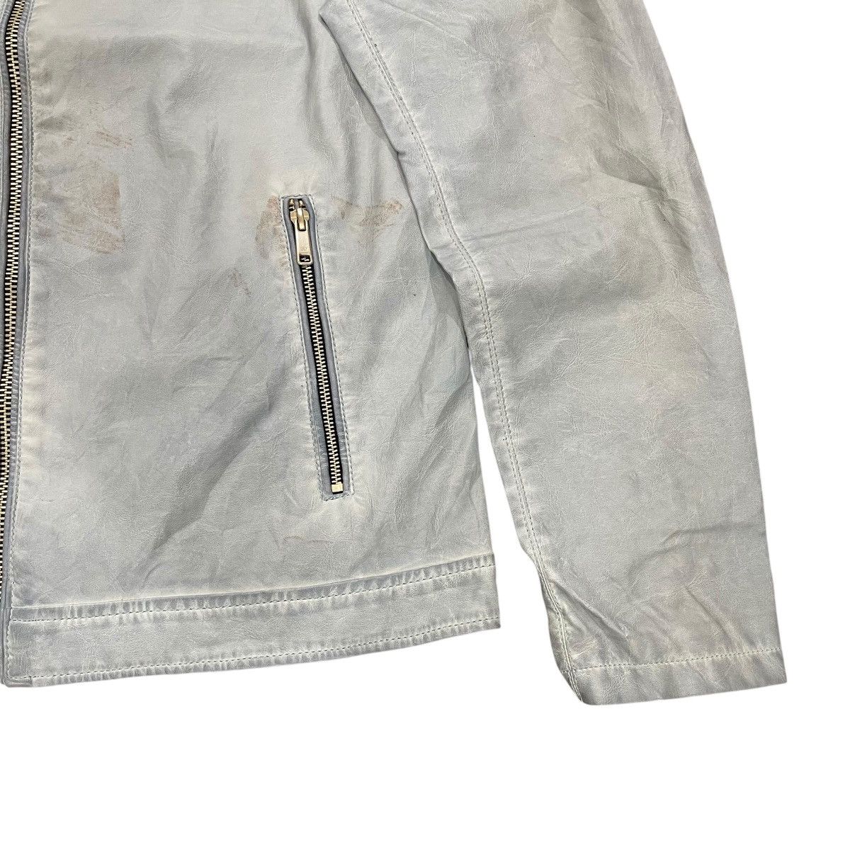 Zara Zara Man Cafe Racer Motorcycle Riding Bikers Zipper Jacket Size US XL / EU 56 / 4 - 5 Thumbnail