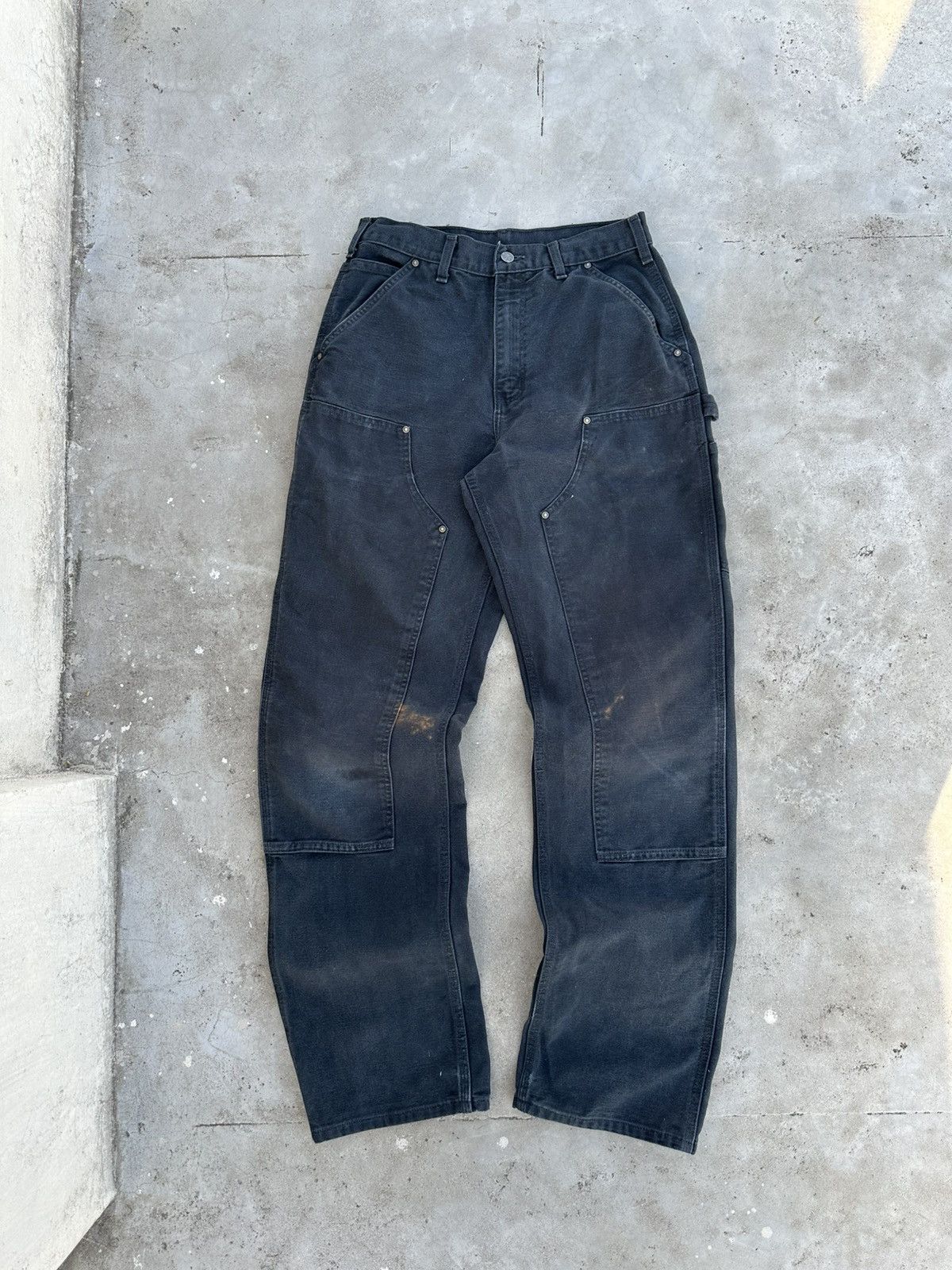 Carhartt × Vintage Vintage Carhartt Double Knee Work Pants – 30x34, Loose Fit Size US 30 / EU 46 - 1 Thumbnail