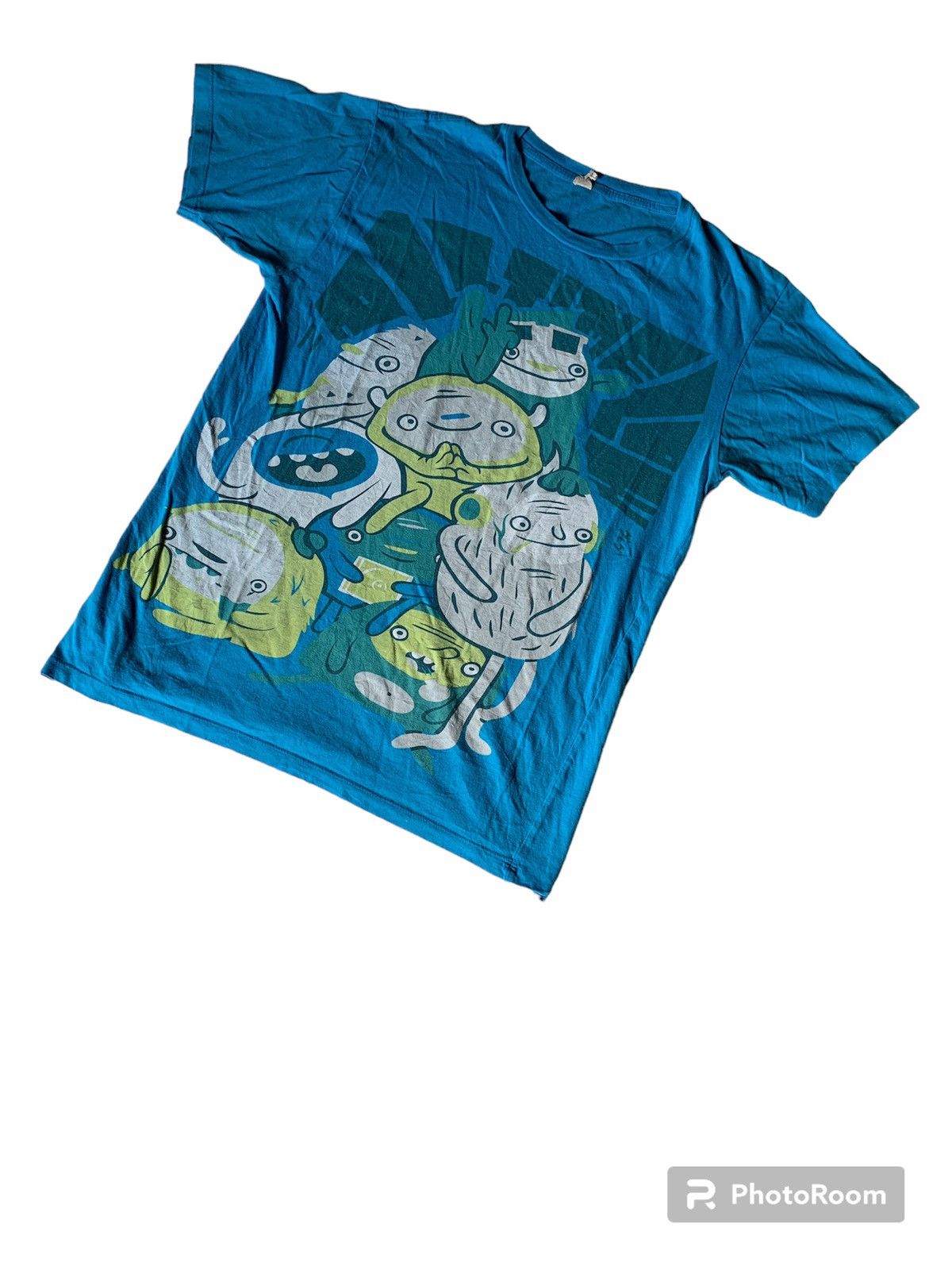 ALL TIME LOW Cartoons Prints tee.: