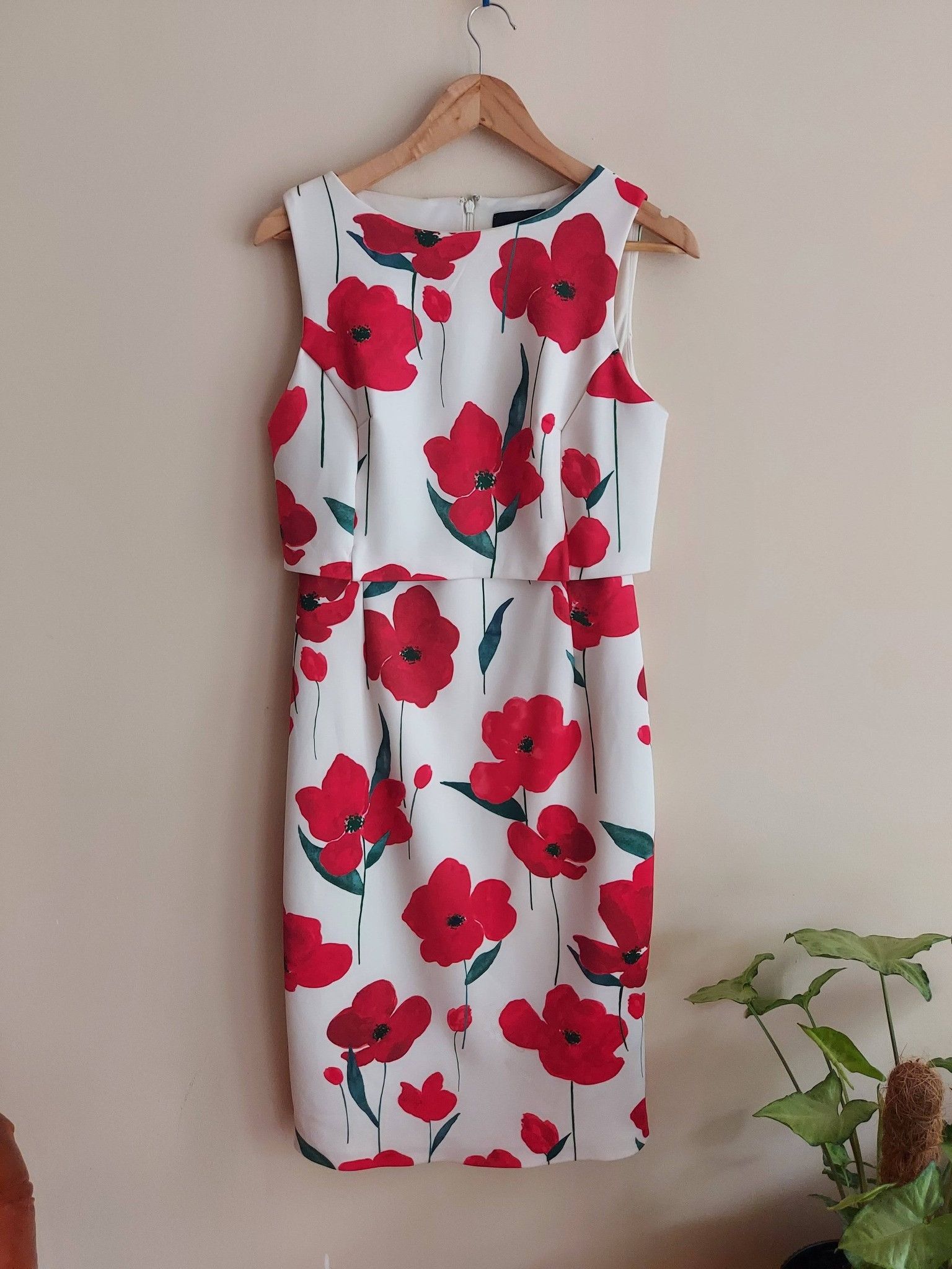 Other PHASE EIGHT Lou-Poppy Floral Scuba Dress 40 Size L / US 10 / IT 46 - 5 Thumbnail