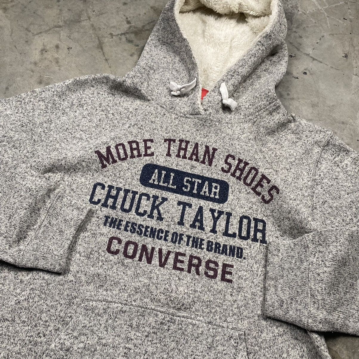 Converse × If Six Was Nine × Vintage y2k Converse Wool Fleece Fur Hoodie Size US M / EU 48-50 / 2 - 3 Thumbnail