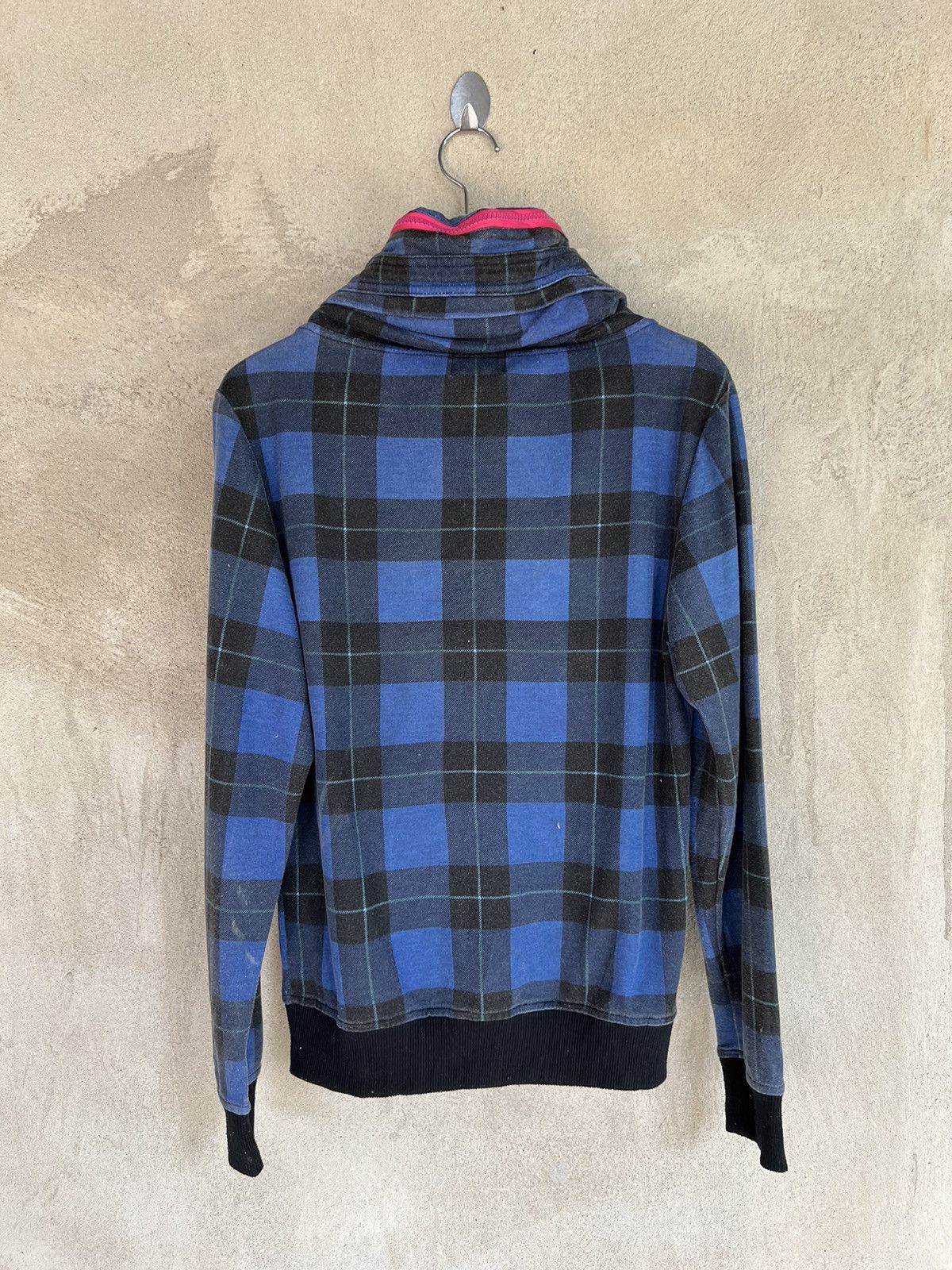 Japanese Brand × Takeo Kikuchi Japanese Brand Tkmixpice Plaid Tartan Jacket Size US S / EU 44-46 / 1 - 7 Thumbnail