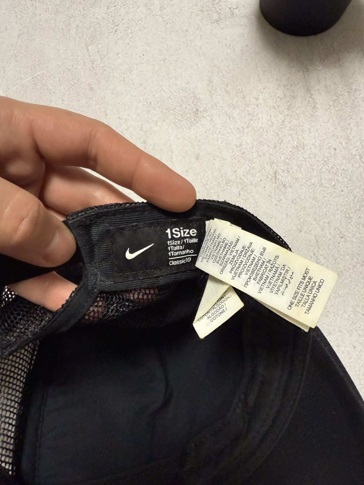 Nike × Vintage Vintage Nike Cap Baseball Hat Swoosh Faded Y2K Rap 90s Size ONE SIZE - 7 Thumbnail
