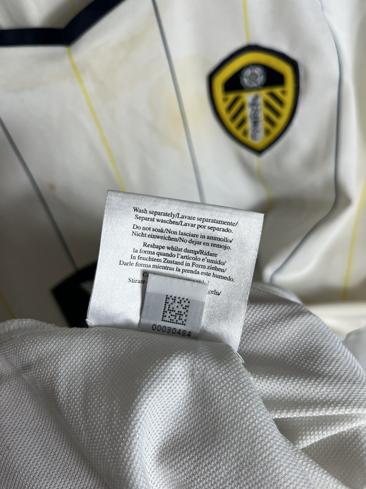 Other Admiral Leeds United FC 2005/2006 Long Sleeve Home Shirt Men Size US XL / EU 56 / 4 - 10 Thumbnail