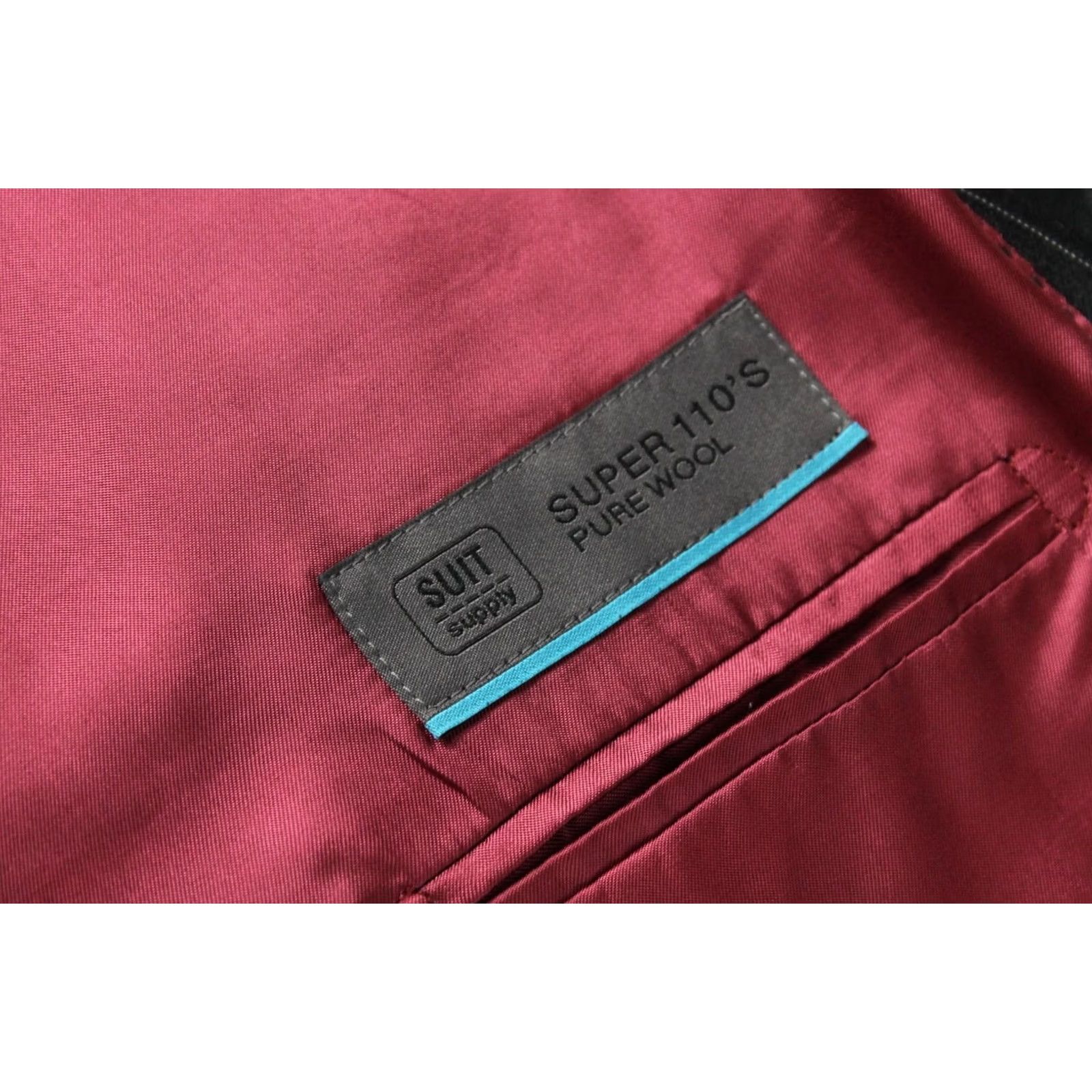 Suitsupply SUITSUPPLY Blazer Jacket Men's UK 44 Pure Wool Super 120's Single Breasted Size 44R - 7 Thumbnail