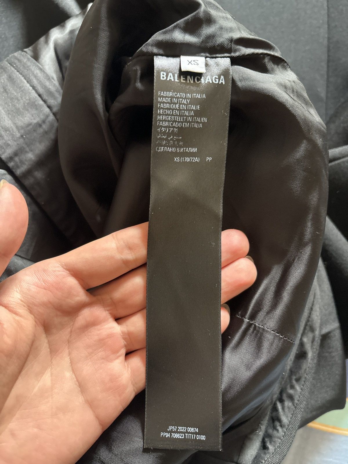 Balenciaga balenciaga wool baggy pants Size US 30 / EU 46 - 4 Thumbnail