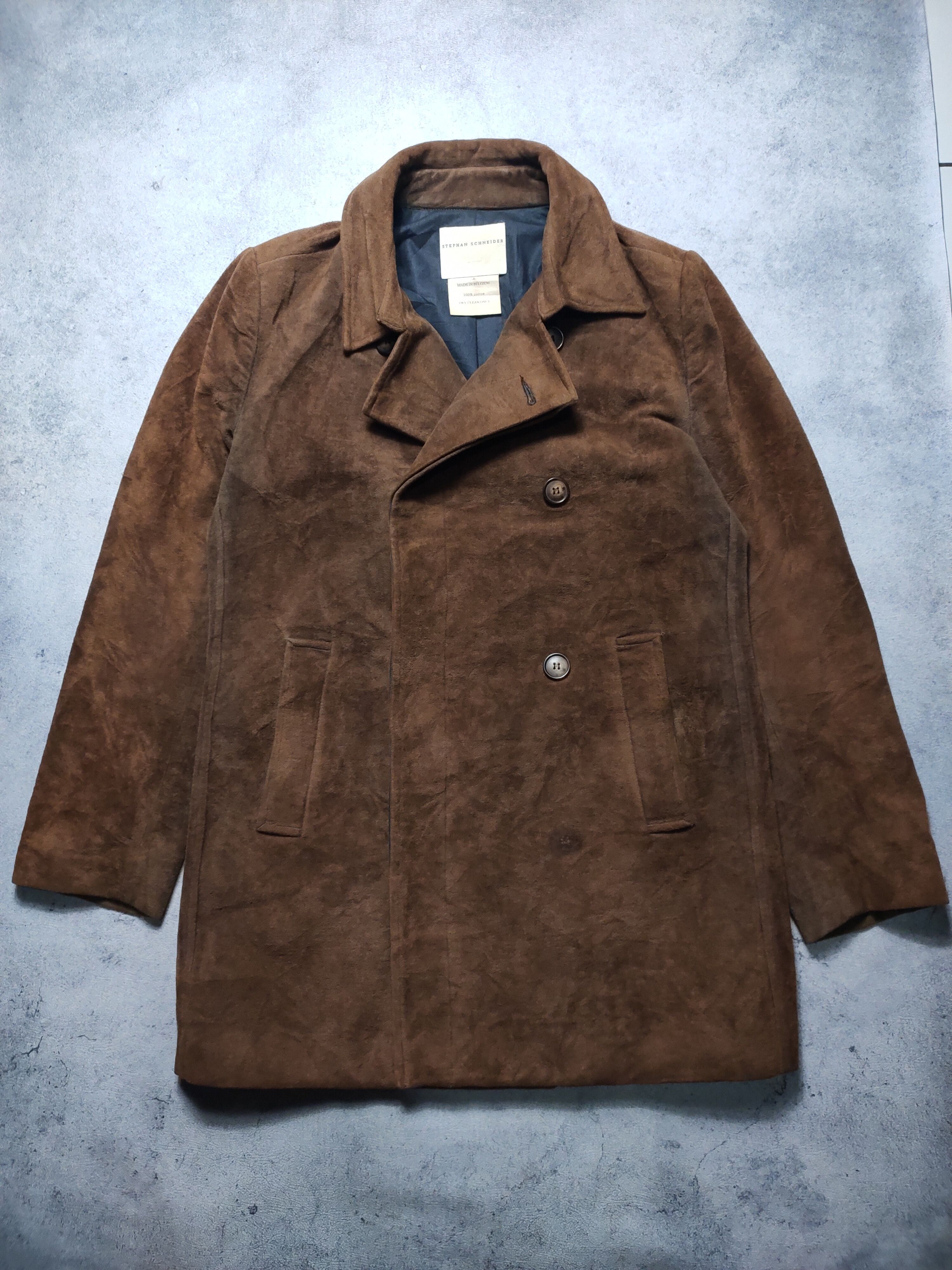 Stephan Schneider Vintage Stephan Schneider Dark Coffee Coat Size US M / EU 48-50 / 2 - 2 Thumbnail