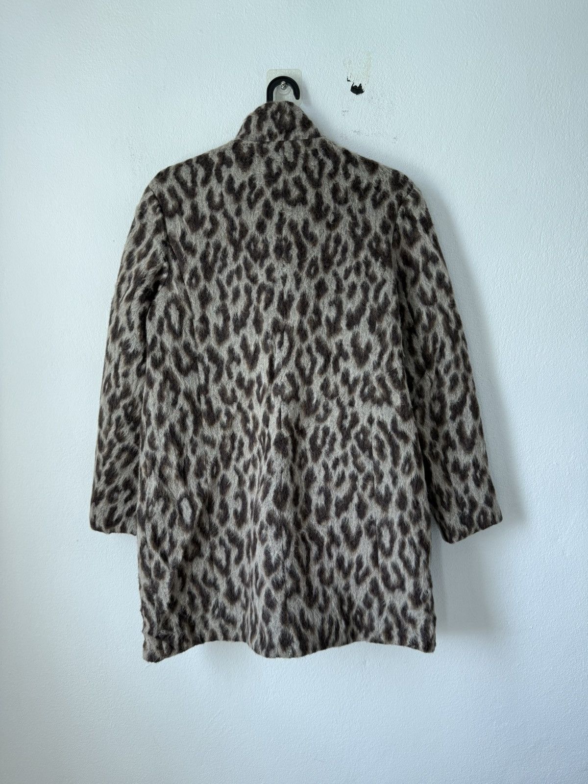 Krizia EVEK BY KRIZIA LEOPARD DESIGN DOUBLE POCKET LONG COAT RARE Size S / US 4 / IT 40 - 4 Thumbnail