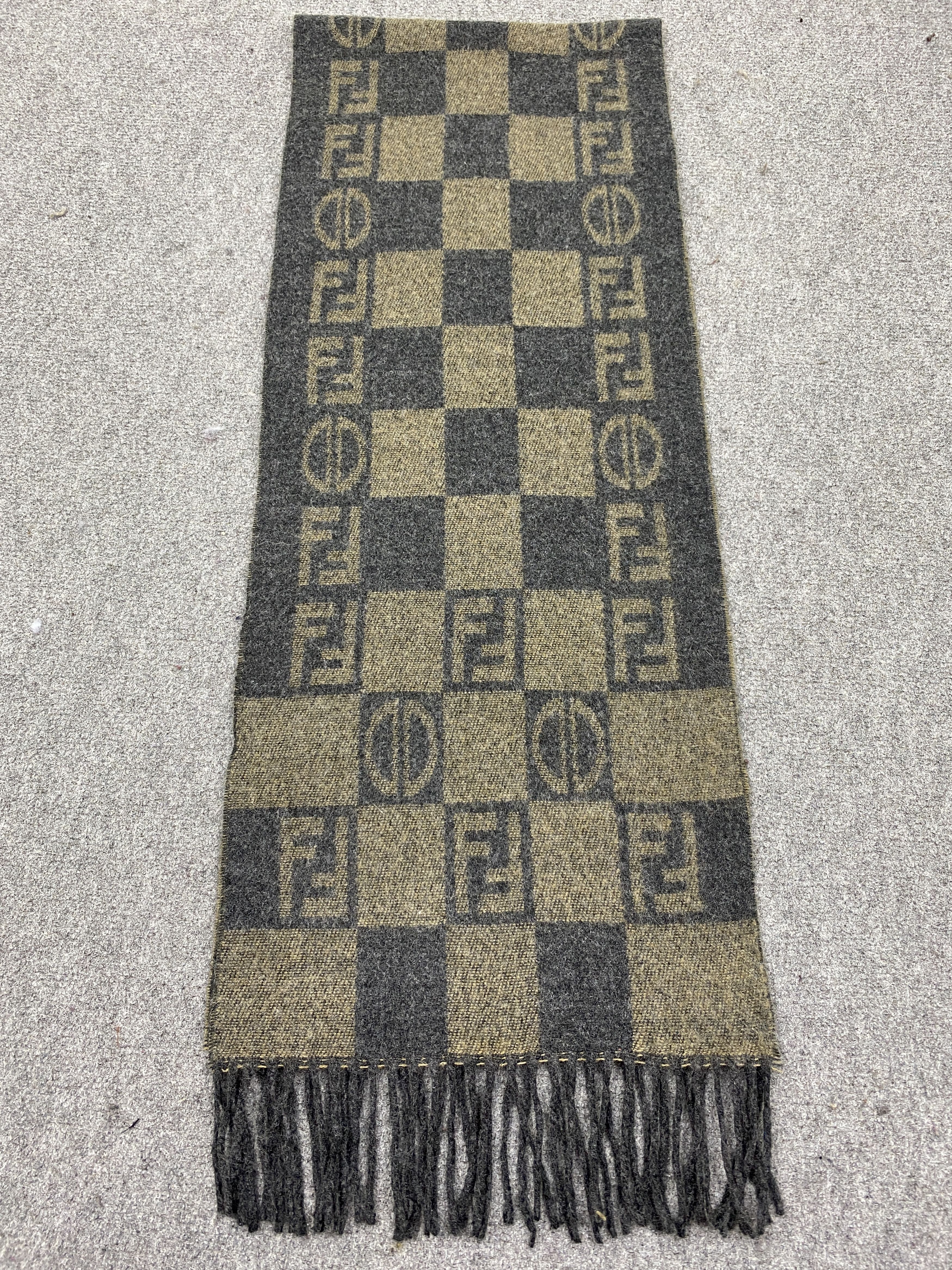 Fendi Vintage Fendi Monogram Scarf / Muffler - SC0311 Size ONE SIZE - 5 Thumbnail