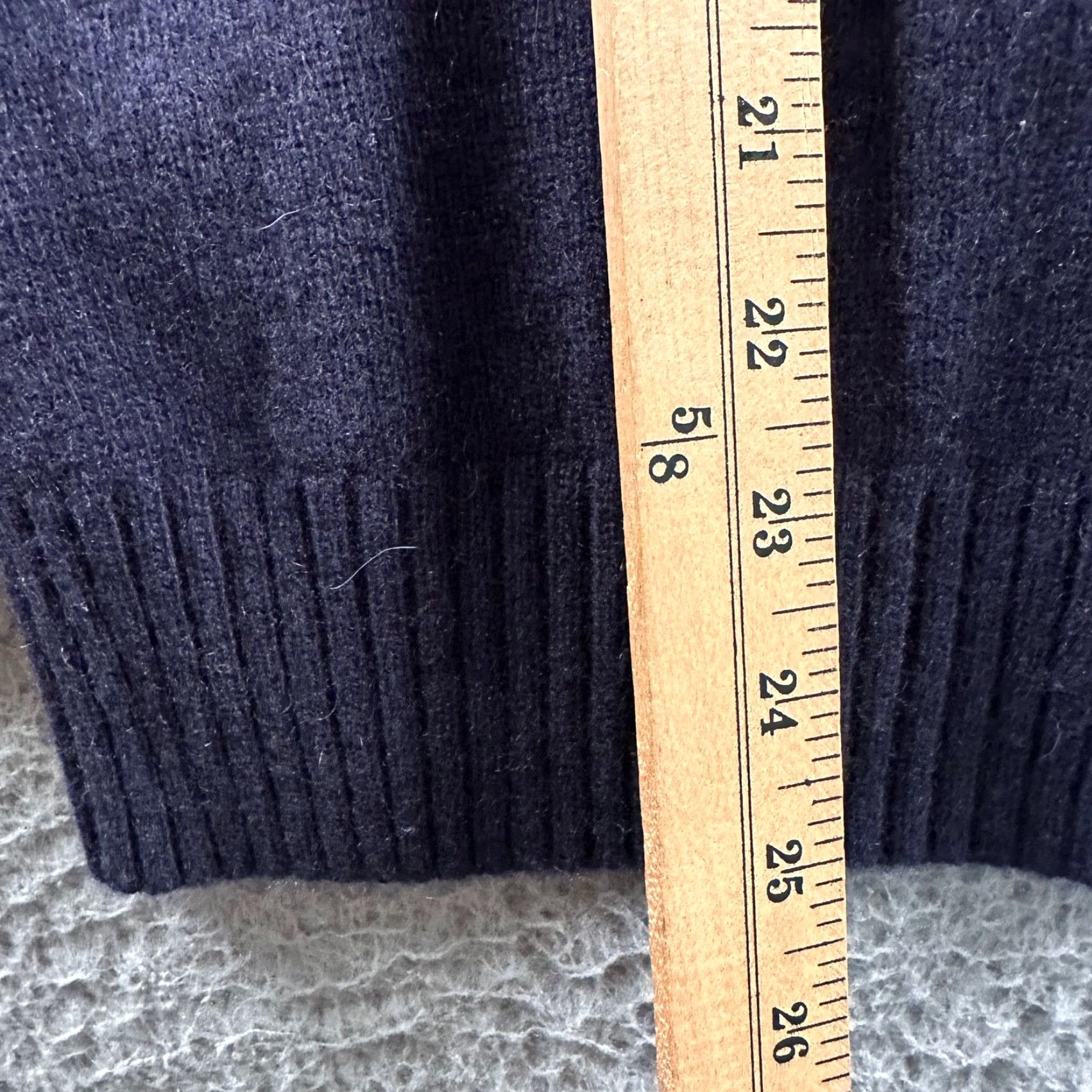 AYR AYR Sweater Womens S Navy Crewneck 100% Cashmere Pullover Classic Premium Size S / US 4 / IT 40 - 6 Thumbnail