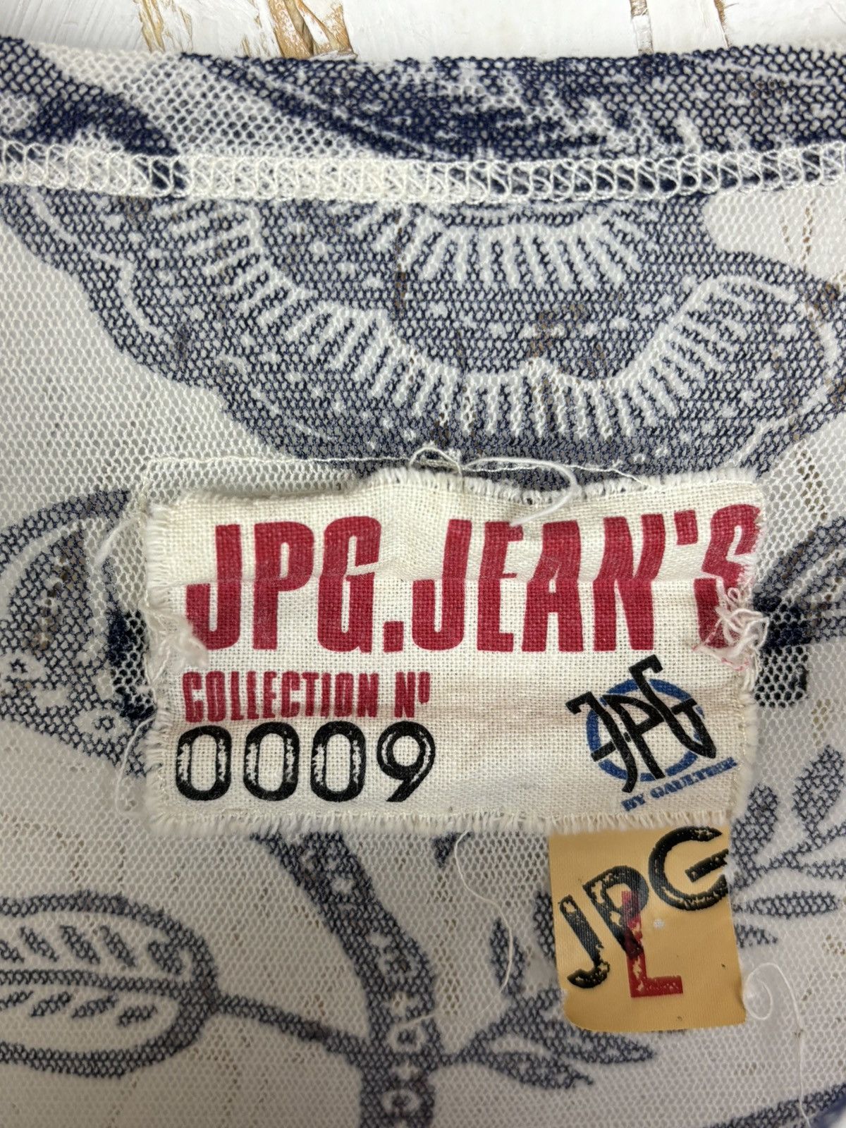 Jean Paul Gaultier Vintage Jean Paul Gaultier JPG La Mujer Mesh Top Long Sleeve Size L / US 10 / IT 46 - 8 Thumbnail