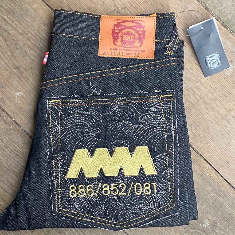 RMC Jeans × Vintage BNWT Vintage Red Monkey Company Embroidered Jeans Size 32 Size US 32 / EU 48 - 2 Thumbnail