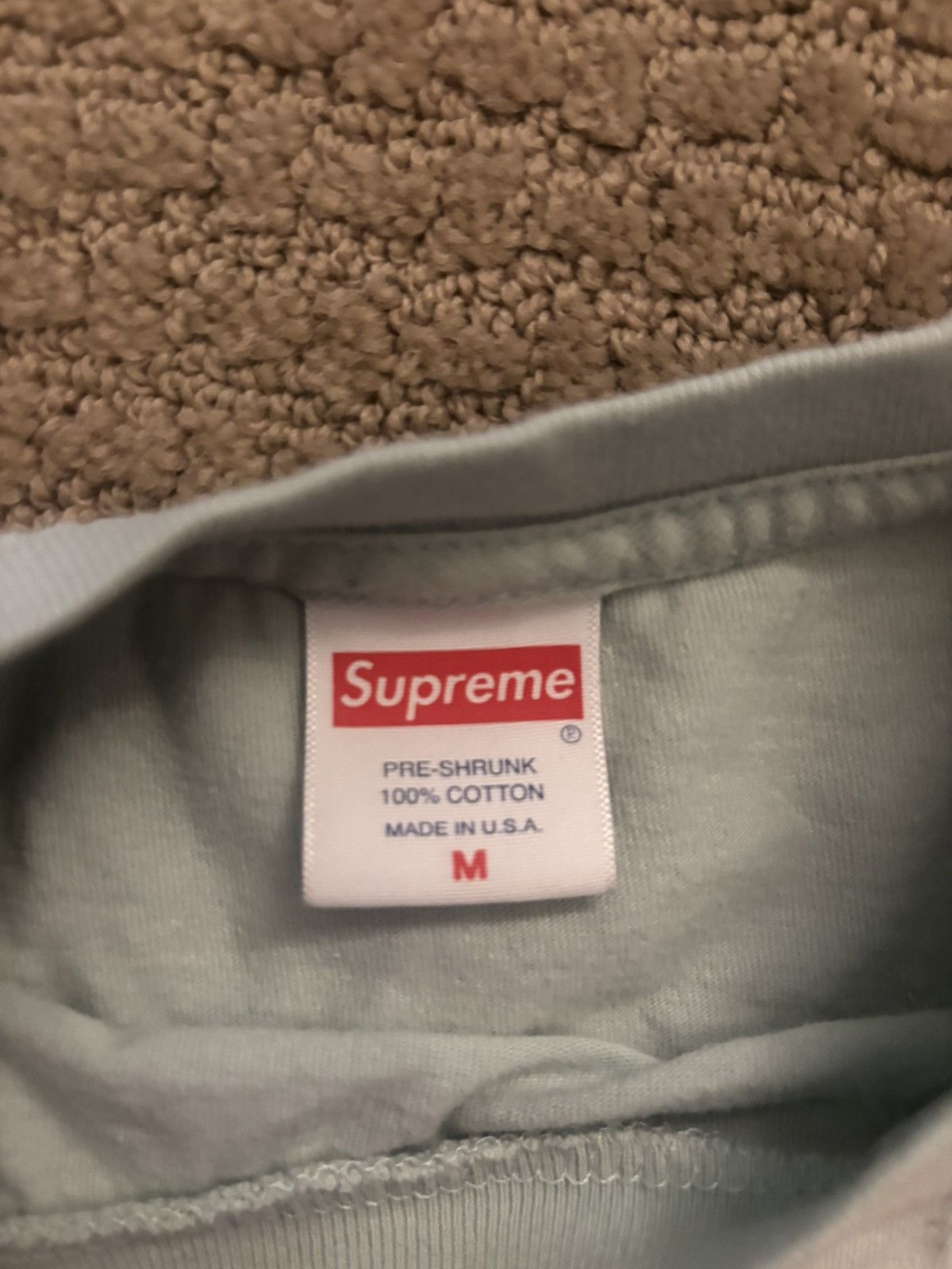 Supreme Teal supreme tee Size US L / EU 52-54 / 3 - 2 Thumbnail