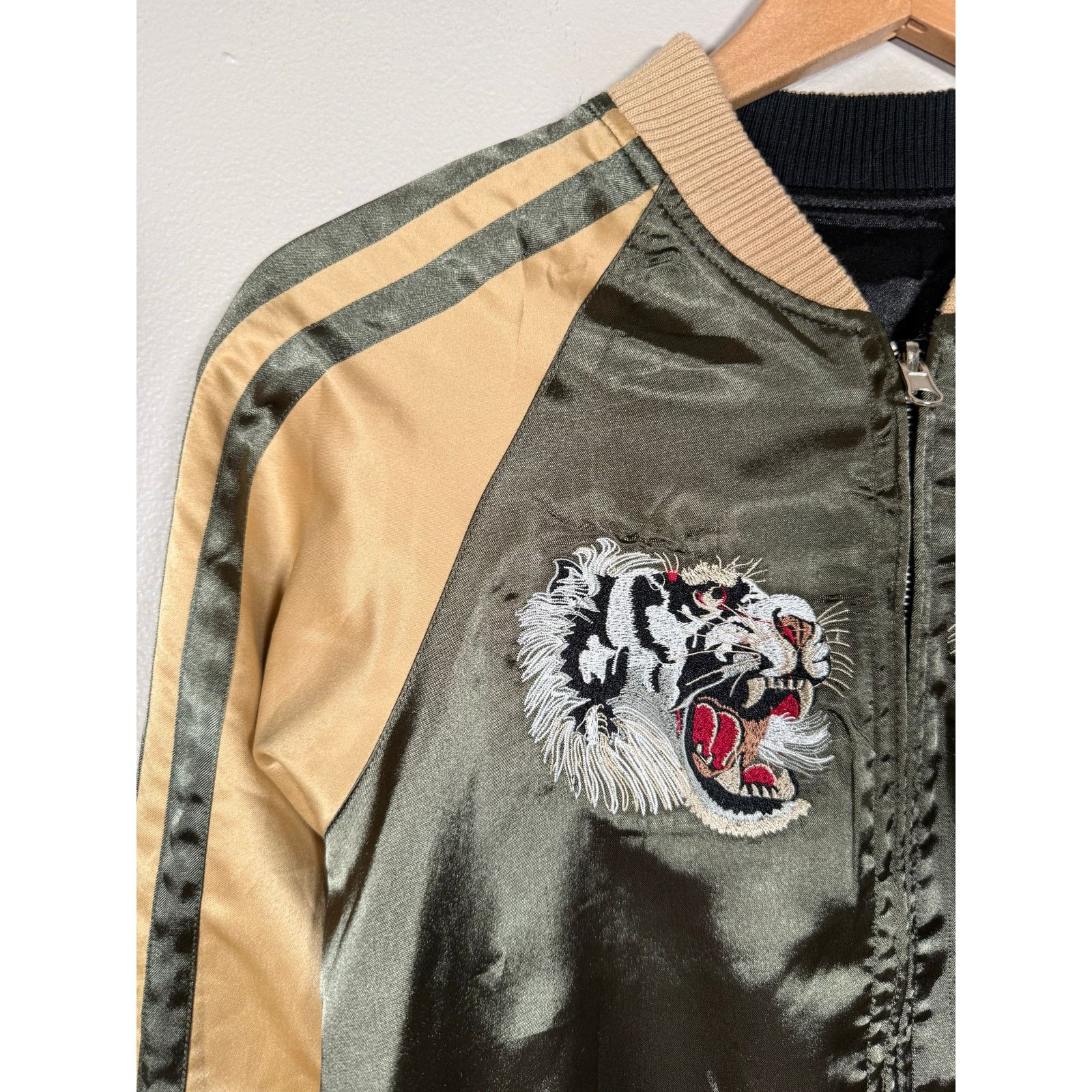 Reversible Japanese Sukajan Embroidered Souvenir Jacket S