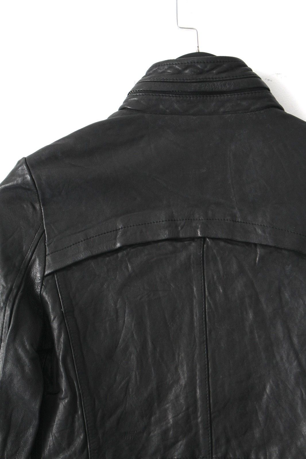 If Six Was Nine 2000S JAPANESE MADE SHEEPSKIN STAND-COLLAR UTILITY JACKET Size US S / EU 44-46 / 1 - 5 Thumbnail