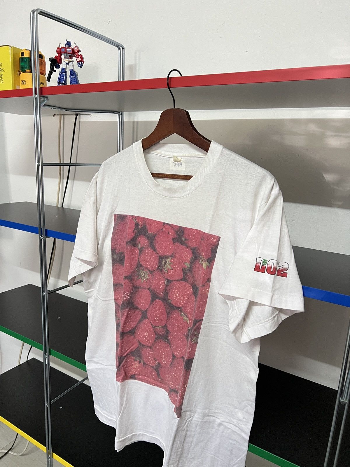 Bape × Undercover Archive 90s Vintage Last Orgy 2 Strawberry Tee Size US L / EU 52-54 / 3 - 4 Thumbnail