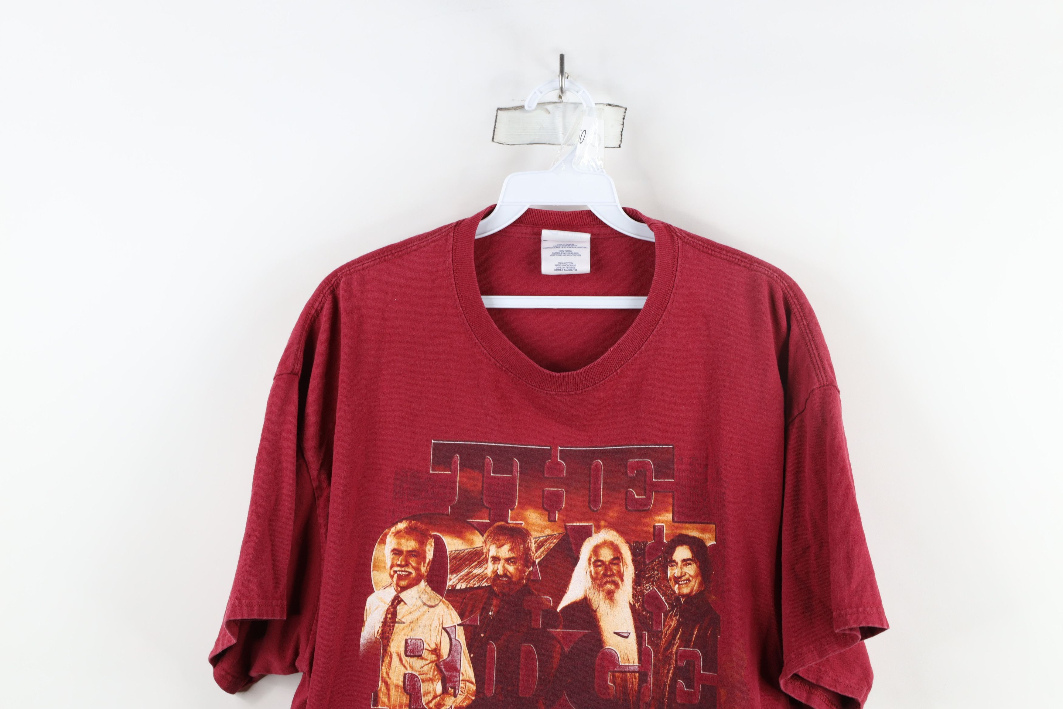 Vintage Vintage Y2K One Hits The Oak Ridge Boys Band T-Shirt Red Size US XL / EU 56 / 4 - 2 Thumbnail